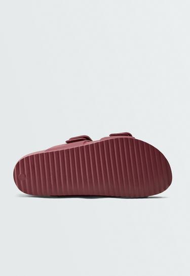 Buckle beach sandals — RASPBERRY 4