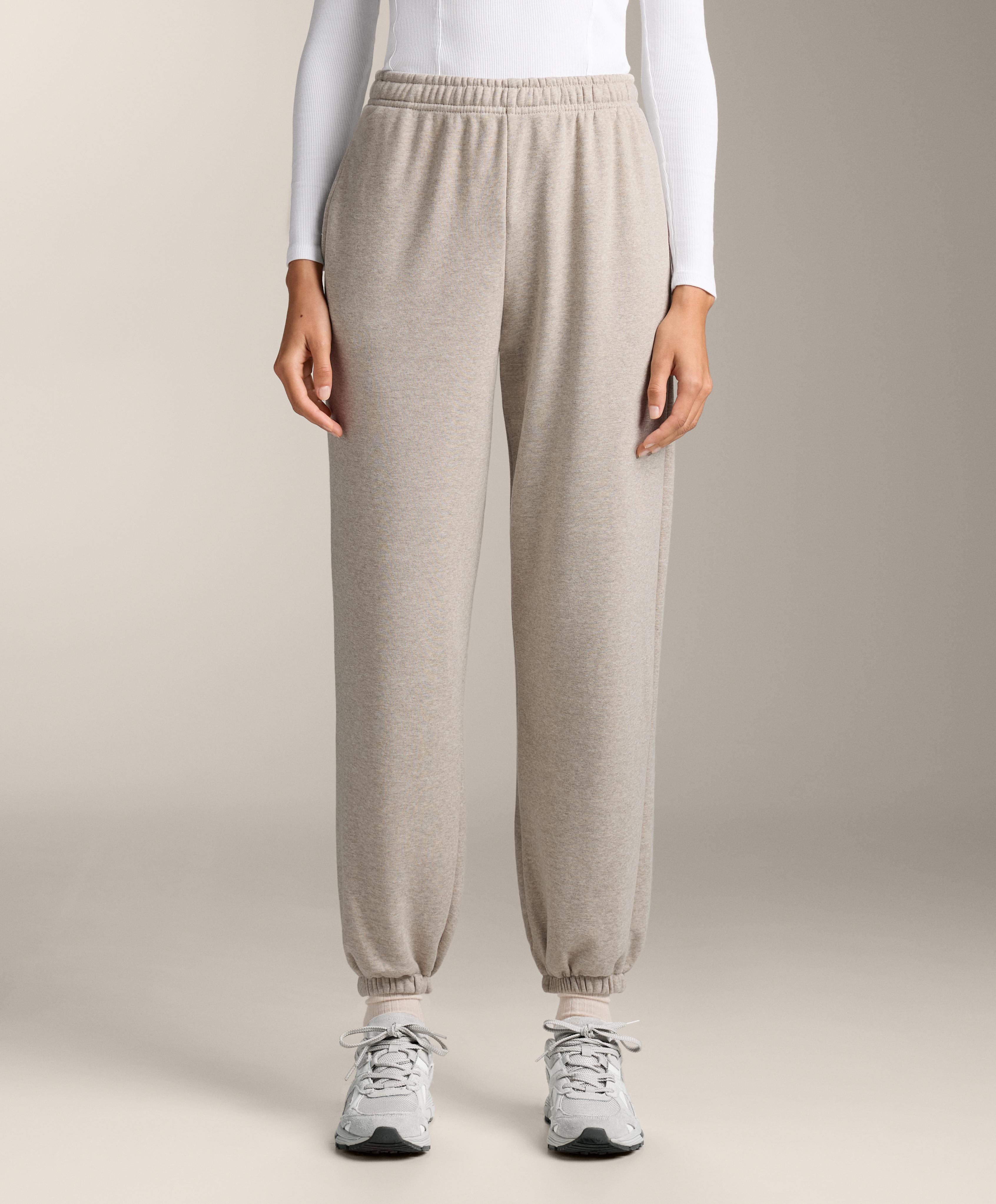 Relaxed jogger pantalone sa pamukom