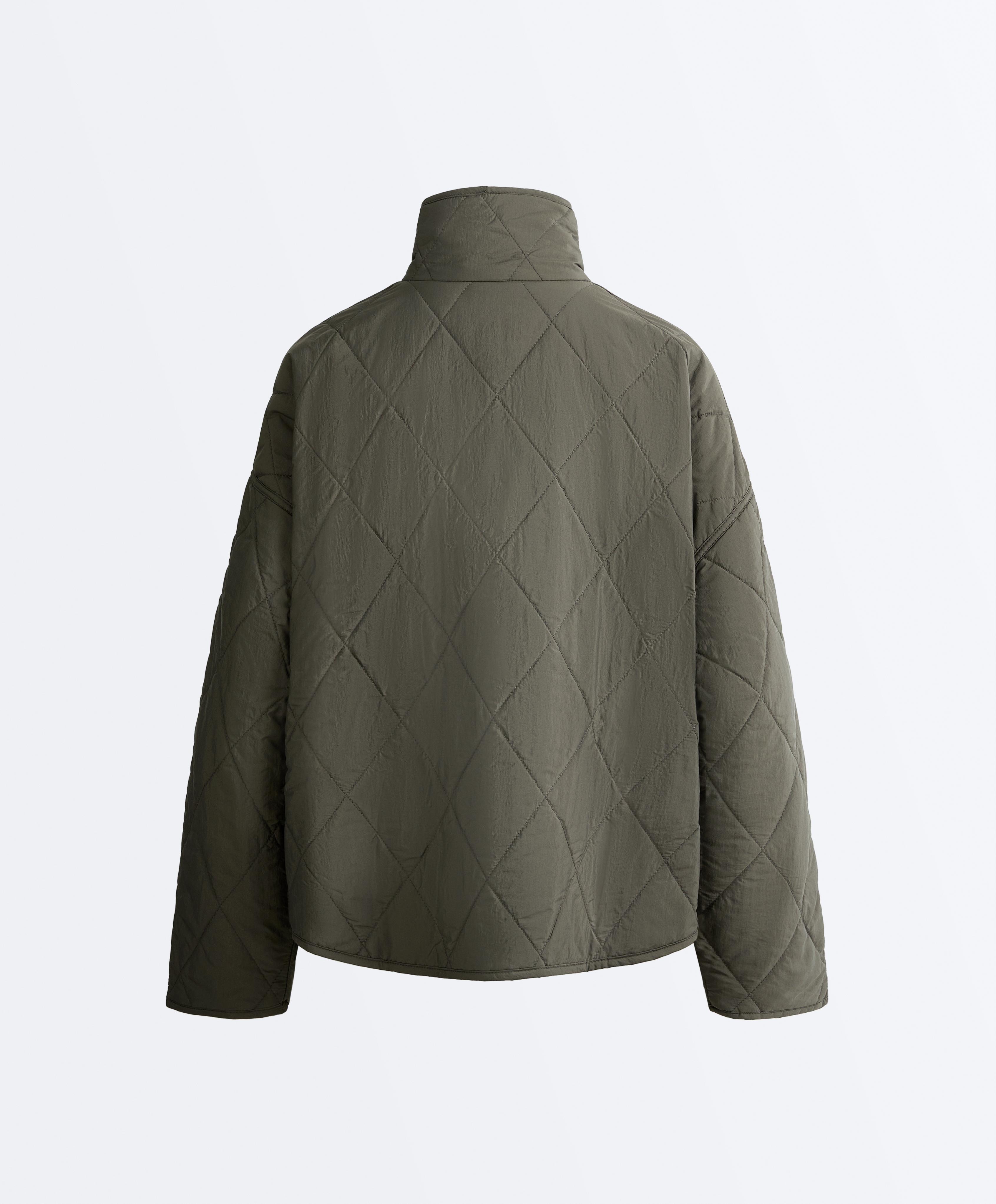Water-repellent FELLEX® AEROGEL padded jacket | OYSHO Türkiye