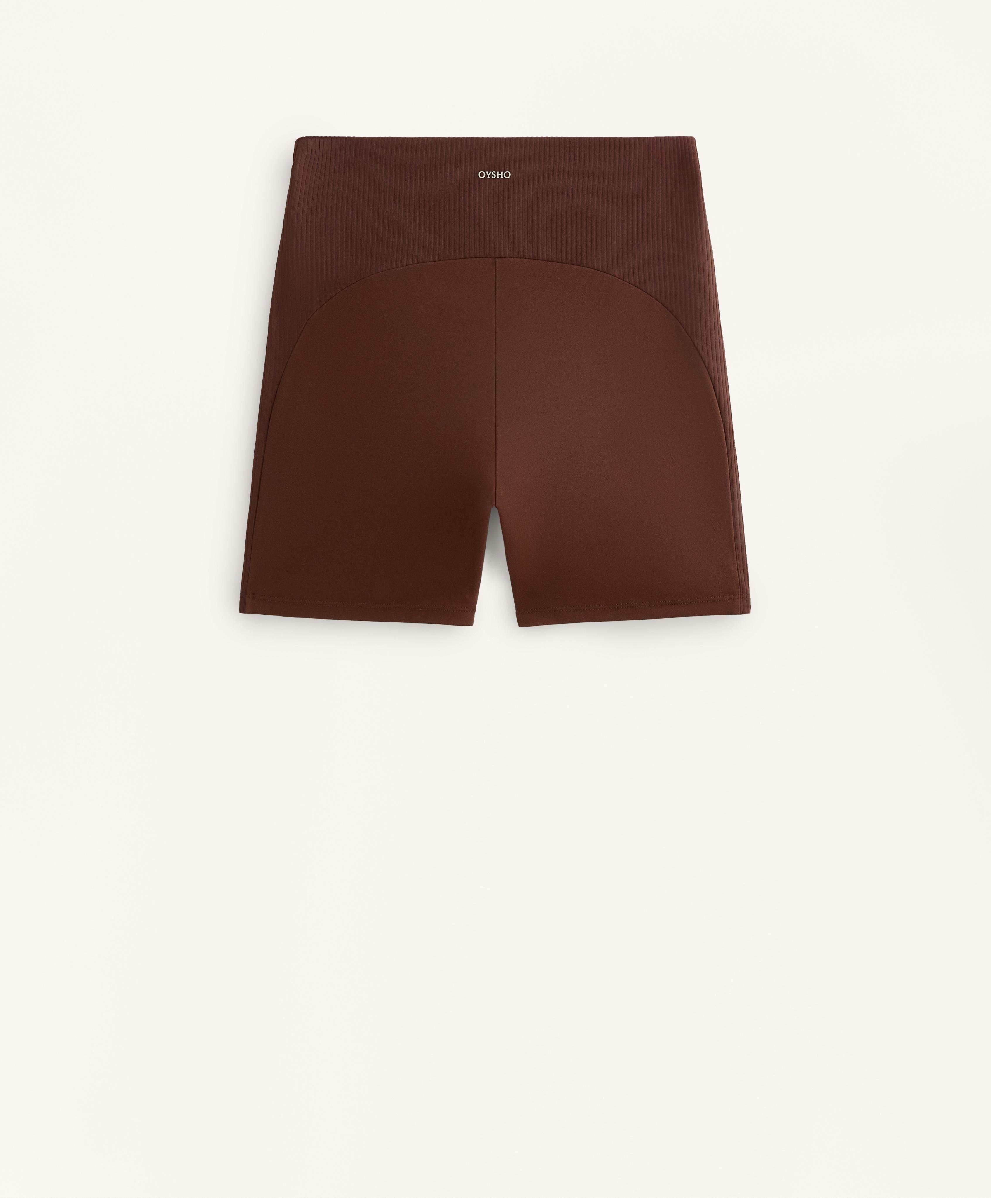 Hot pants high rise Comfortlux rib 10 ס"מ