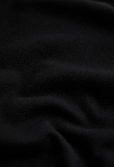 Short 6-button cotton jacket — BLACK 8