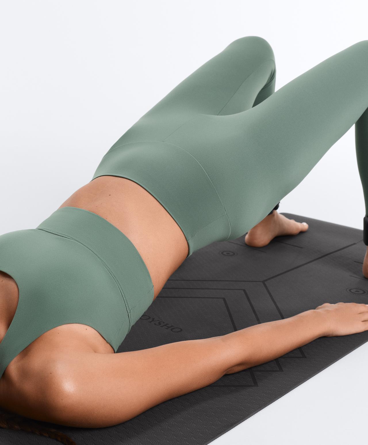 Ankle-length High rise Comfortlux leggings — GREEN