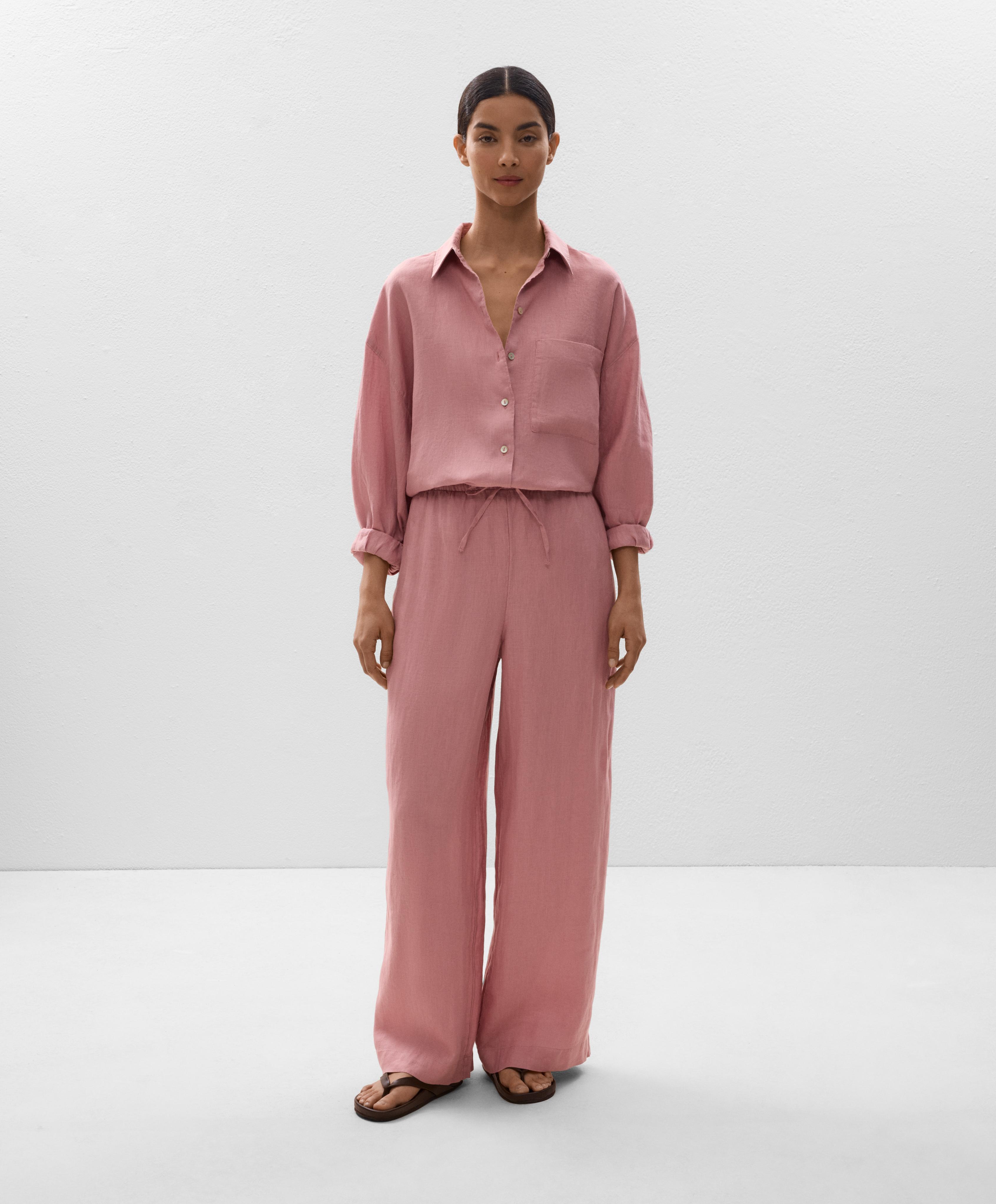 100% linen relaxed shirt - Sale 100% linen relaxed shirt - Sale