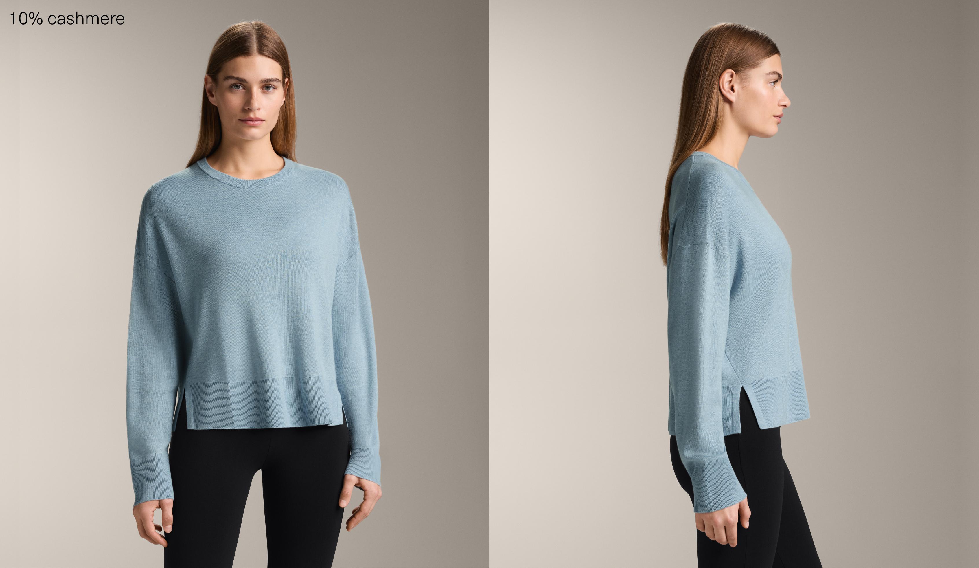 10% cashmere round neck jumper 10% cashmere round neck jumper