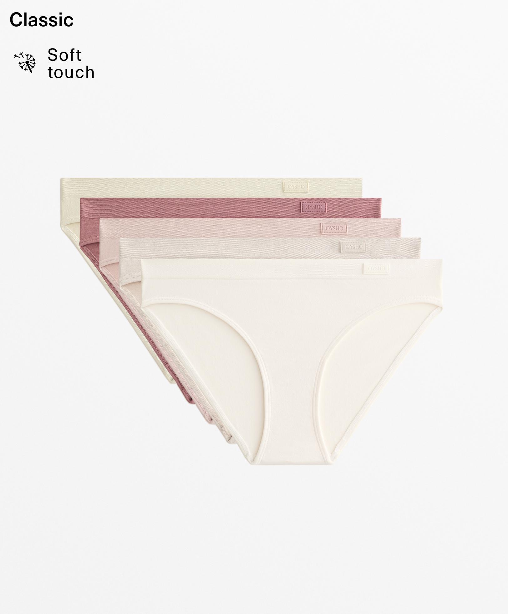 5 seamless soft touch classic briefs - Sale
