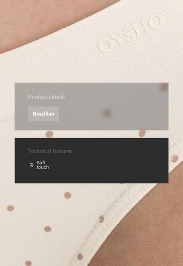 5 seamless soft-touch Brazilian briefs — MINK 2
