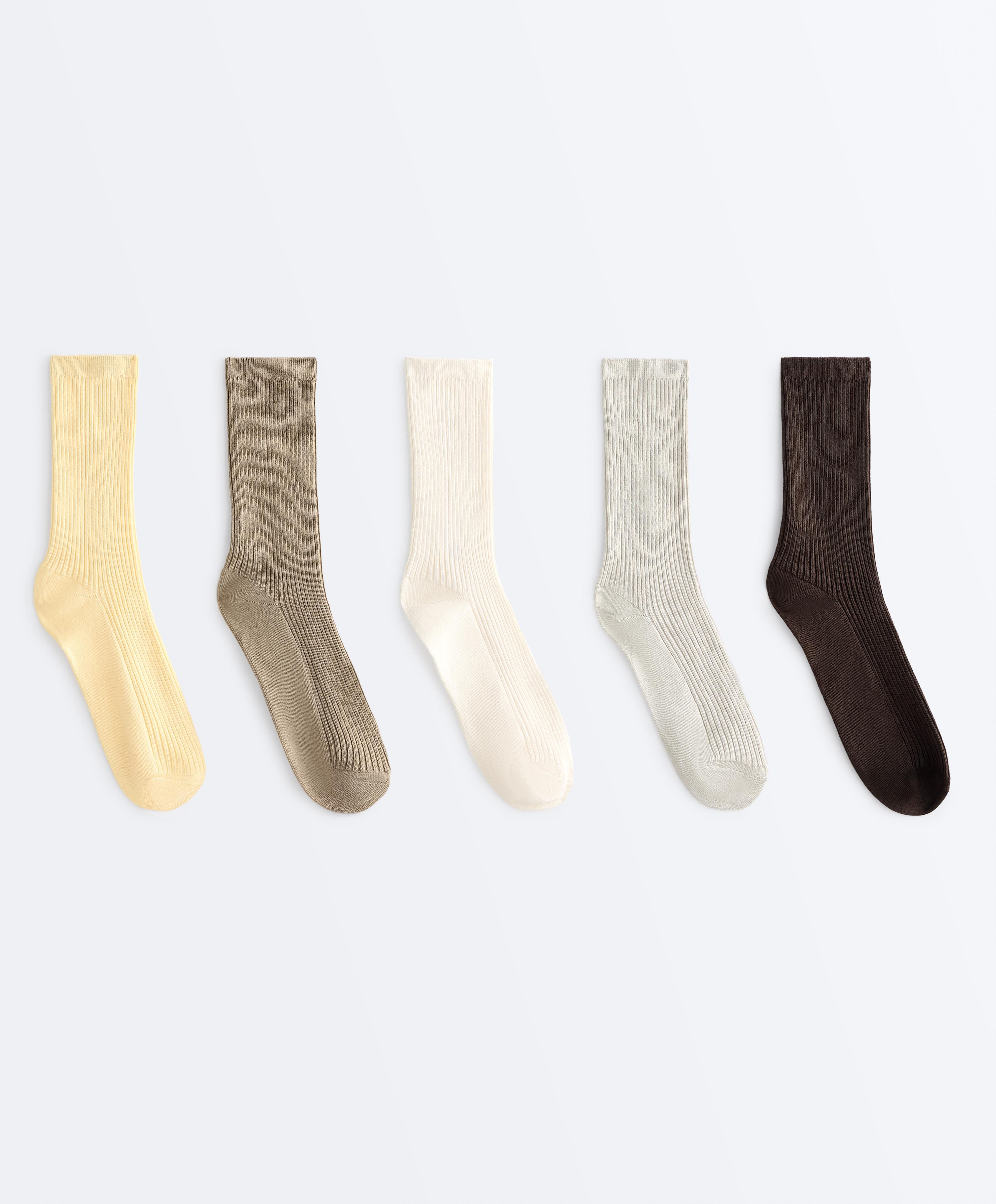 5 pares de calcetines classic mezcla algodón