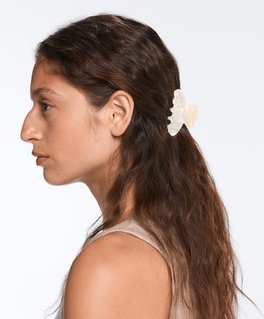 Hair claw — OATMEAL 2