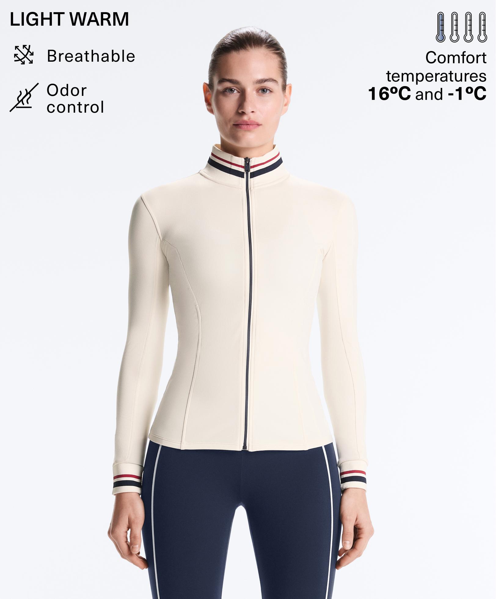 Funktionsjacke Light Warm mit Gummidetails Funktionsjacke Light Warm mit Gummidetails