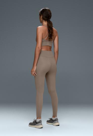 Ankle-length High rise Comfortlux leggings — DARK MINK 6
