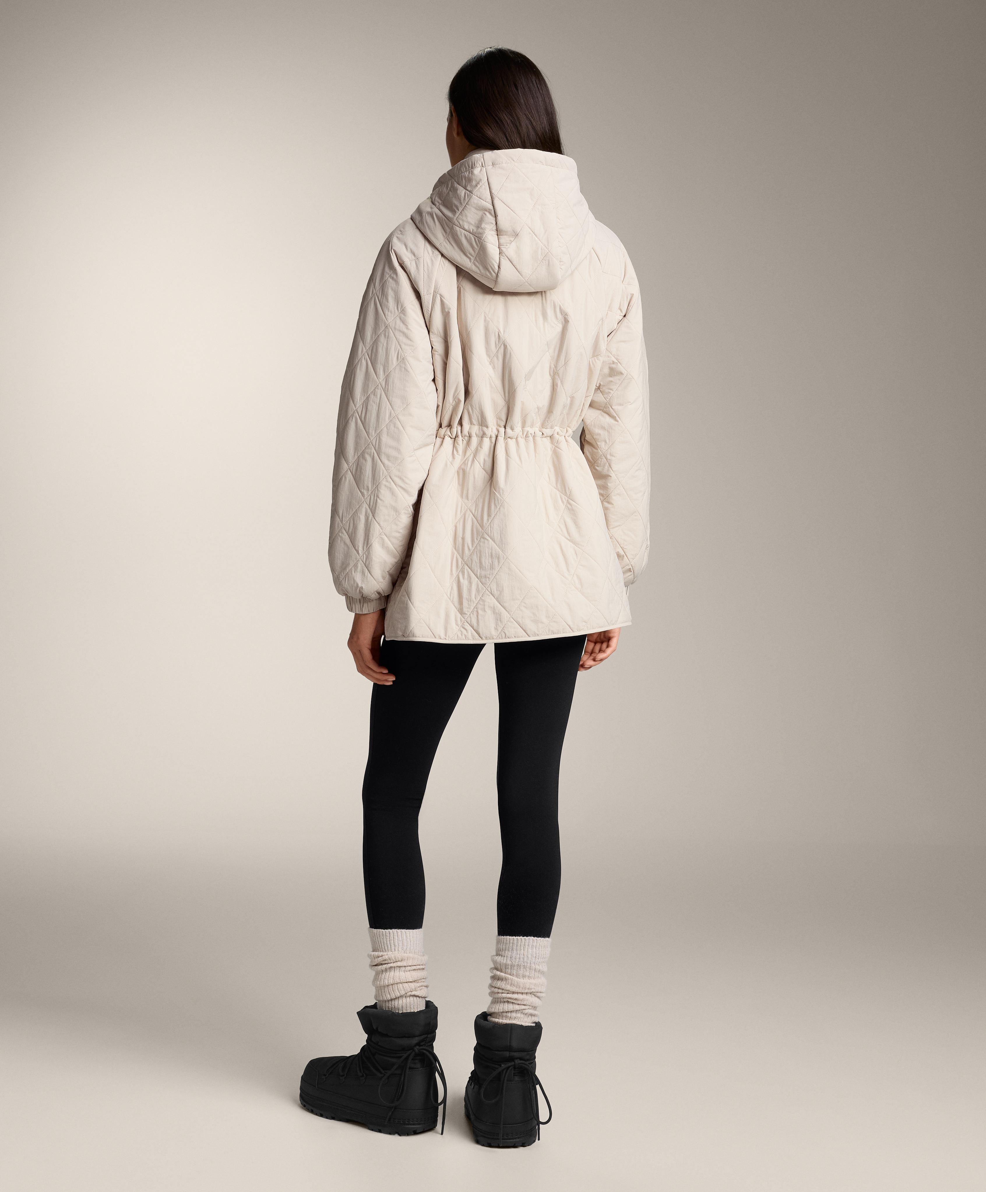 FELLEX® AEROGEL long padded jacket — PALE MINK