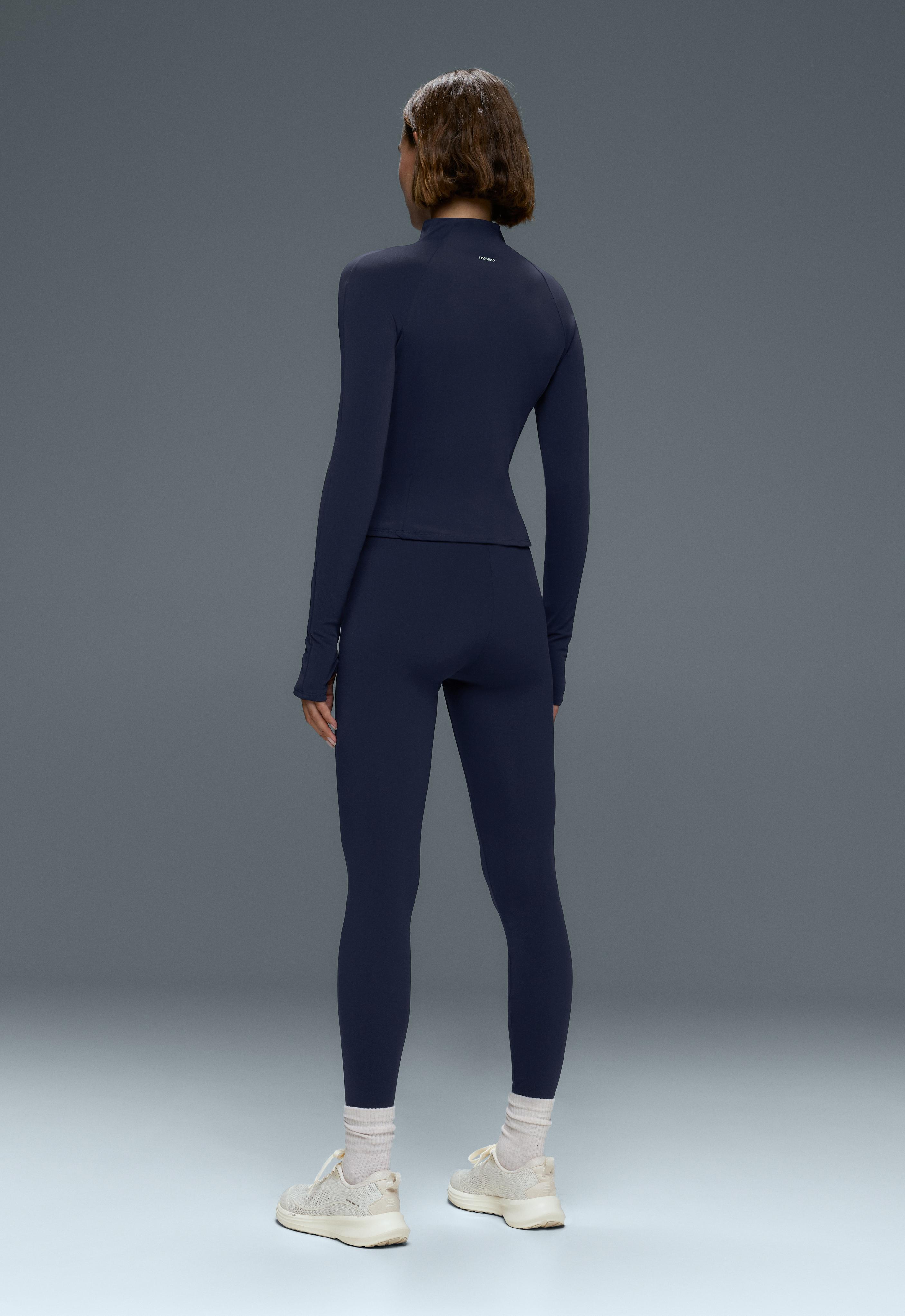 Light warm technical jacket — NAVY BLUE