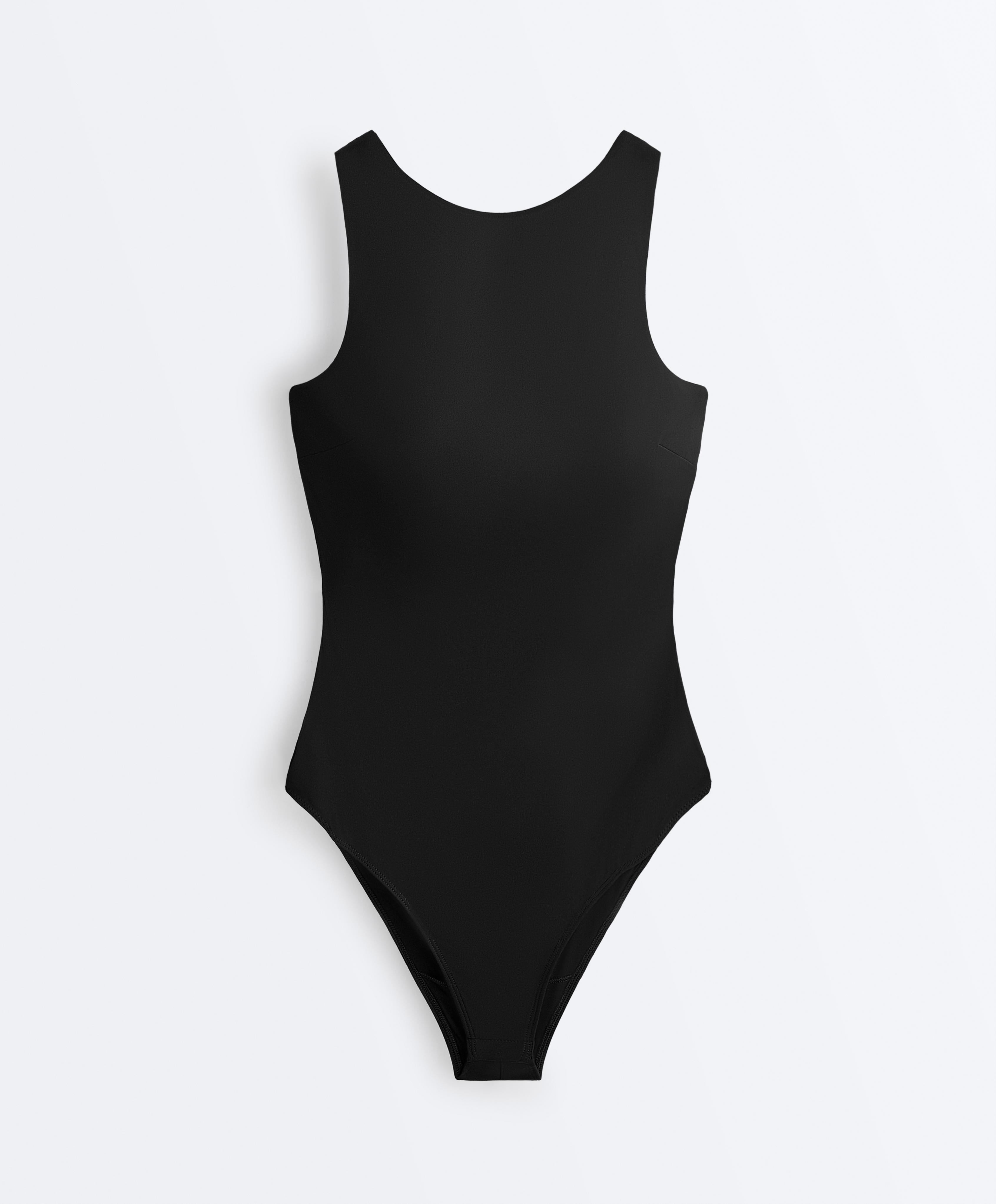 Open-back Comfortlux body — BLACK