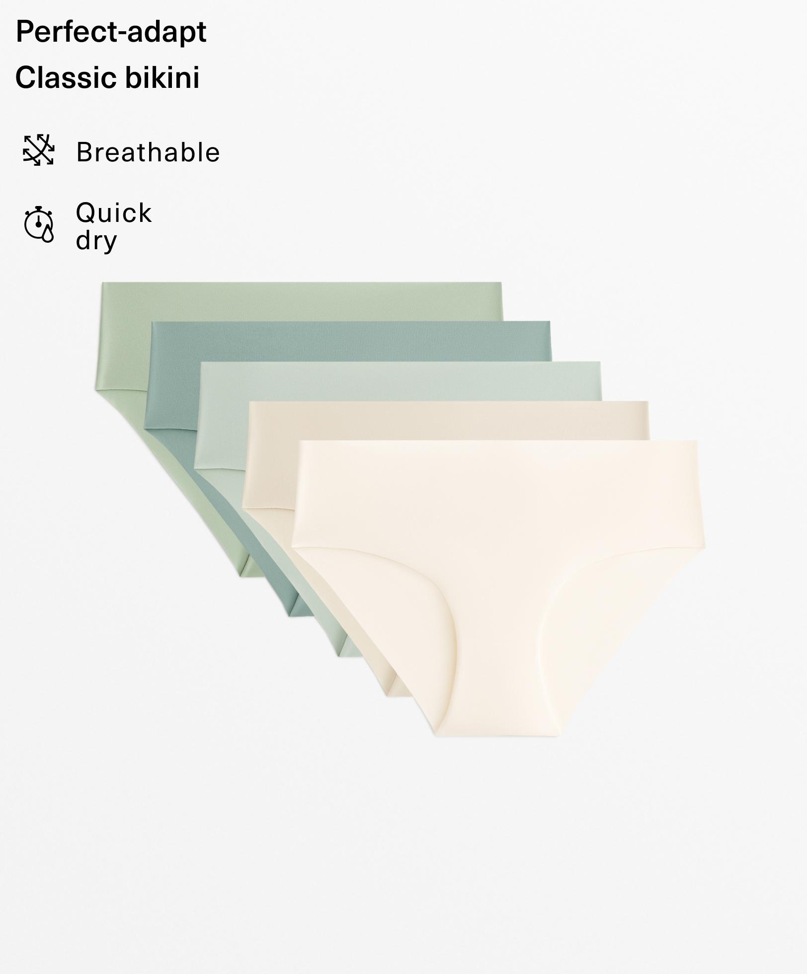 5 invisible polyamide blend classic briefs