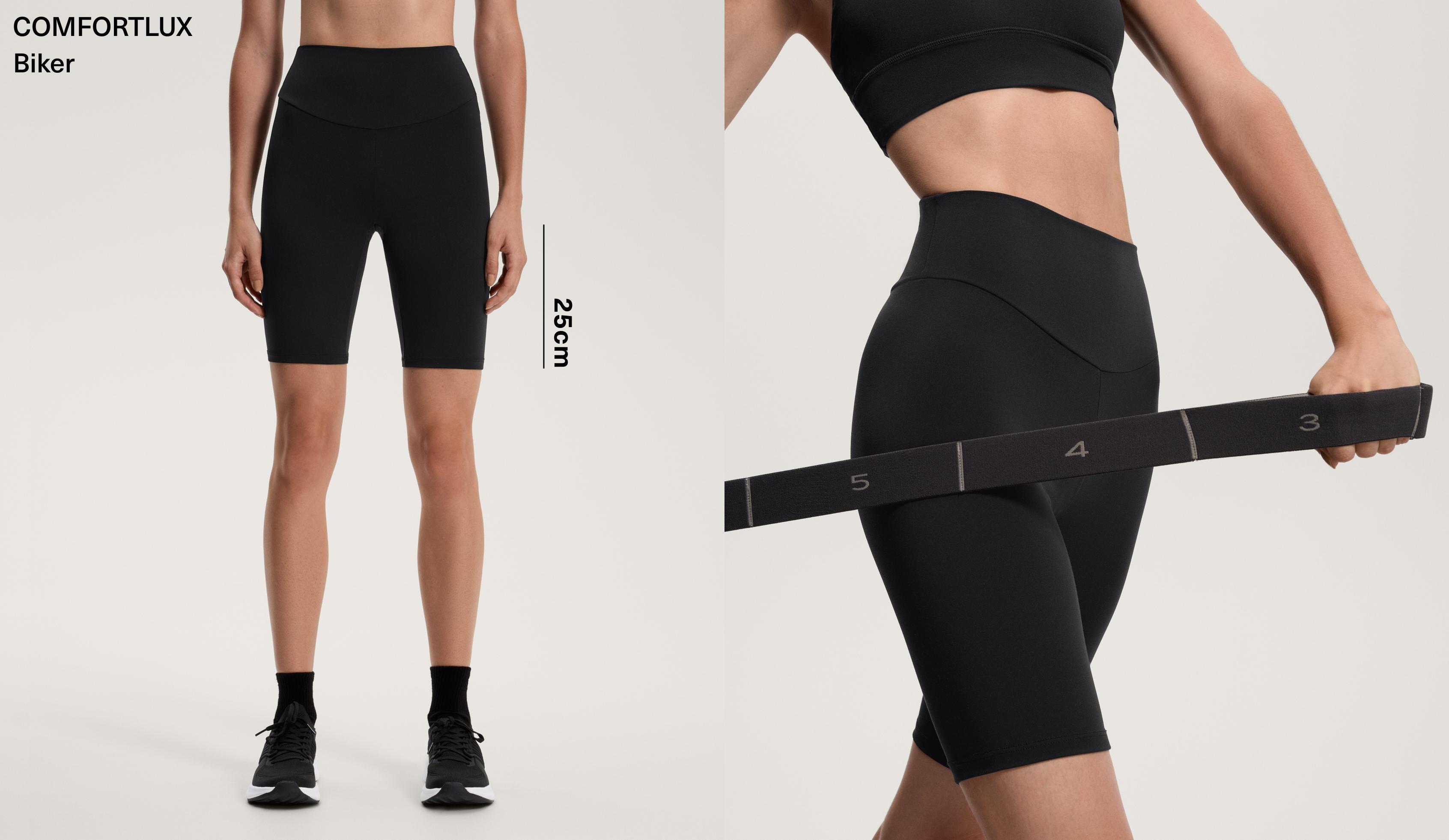 Comfortlux high-rise 25cm cycle leggings Comfortlux high-rise 25cm cycle leggings