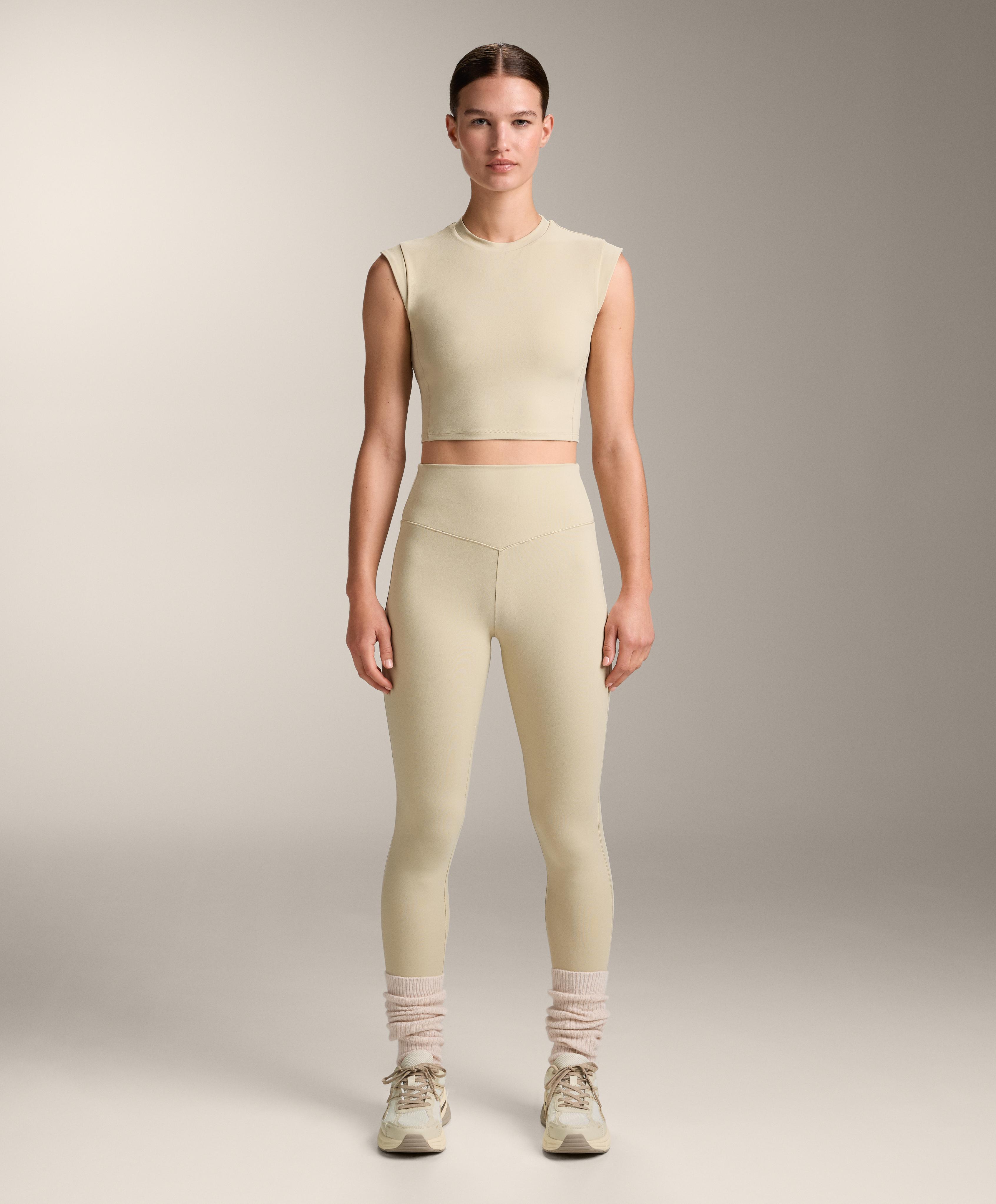 Total look high rise evermove beige