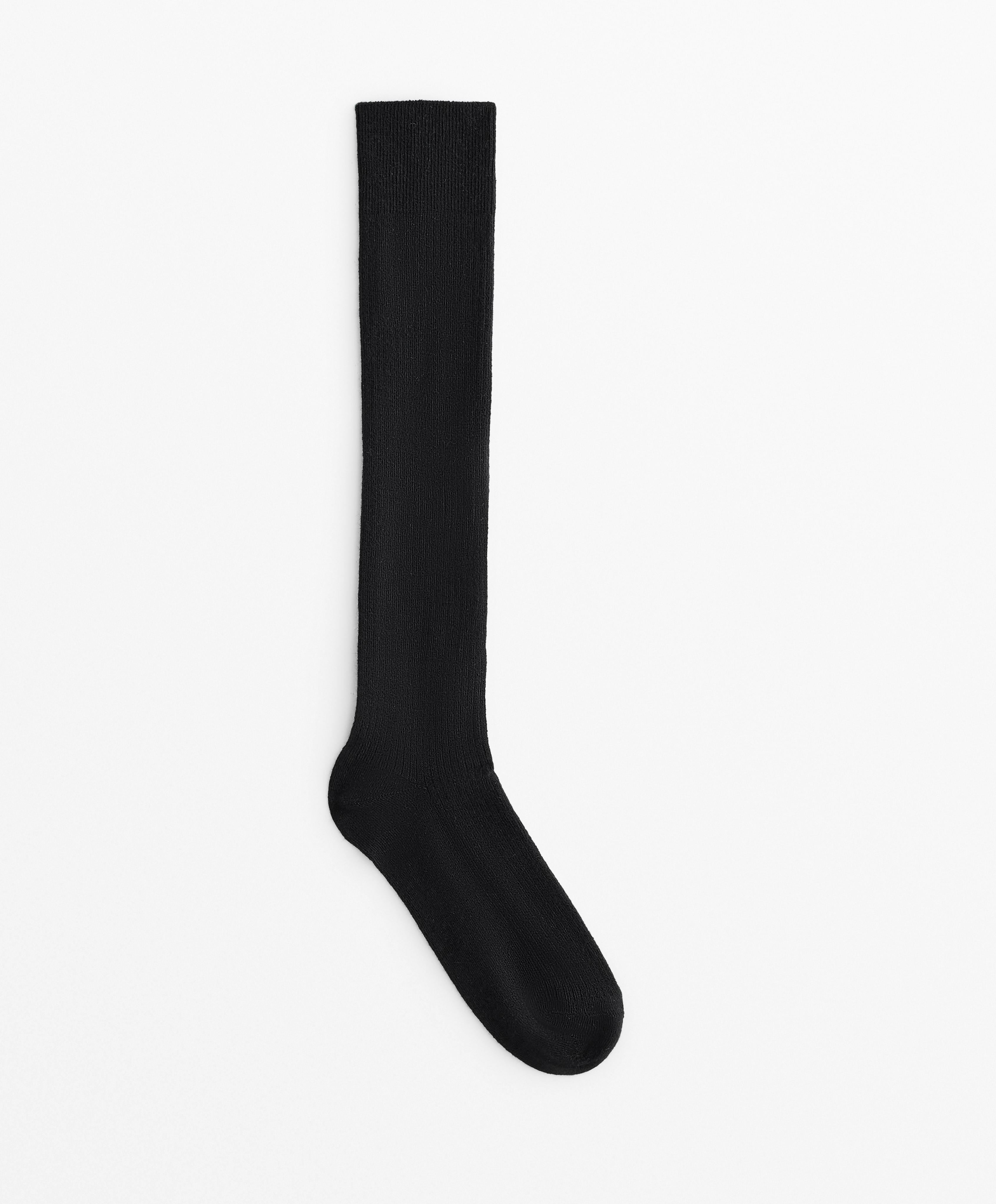 Lange Socken aus 15 % Cashmere und Modalmischung