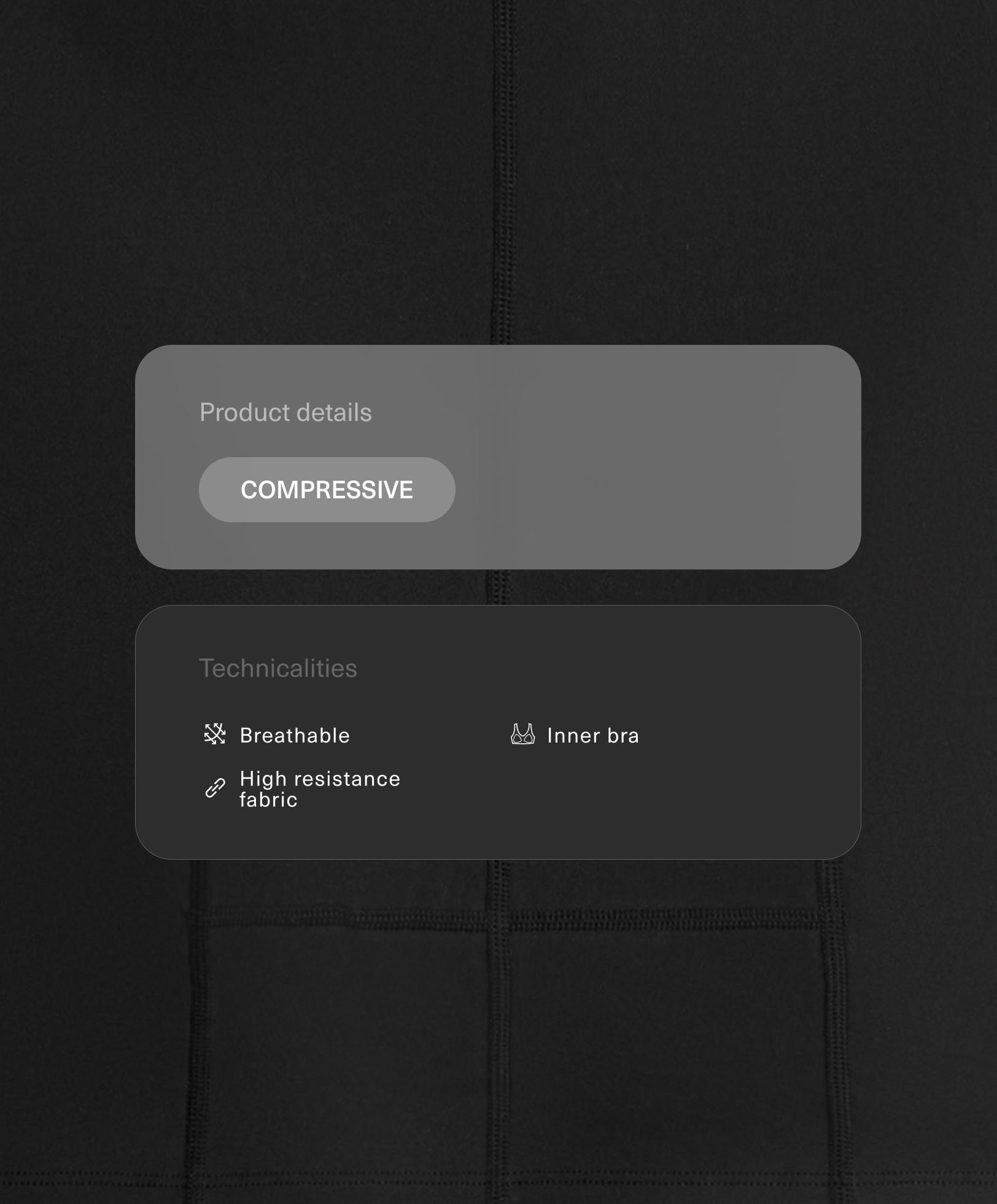 توب تانك Compressive خياطات