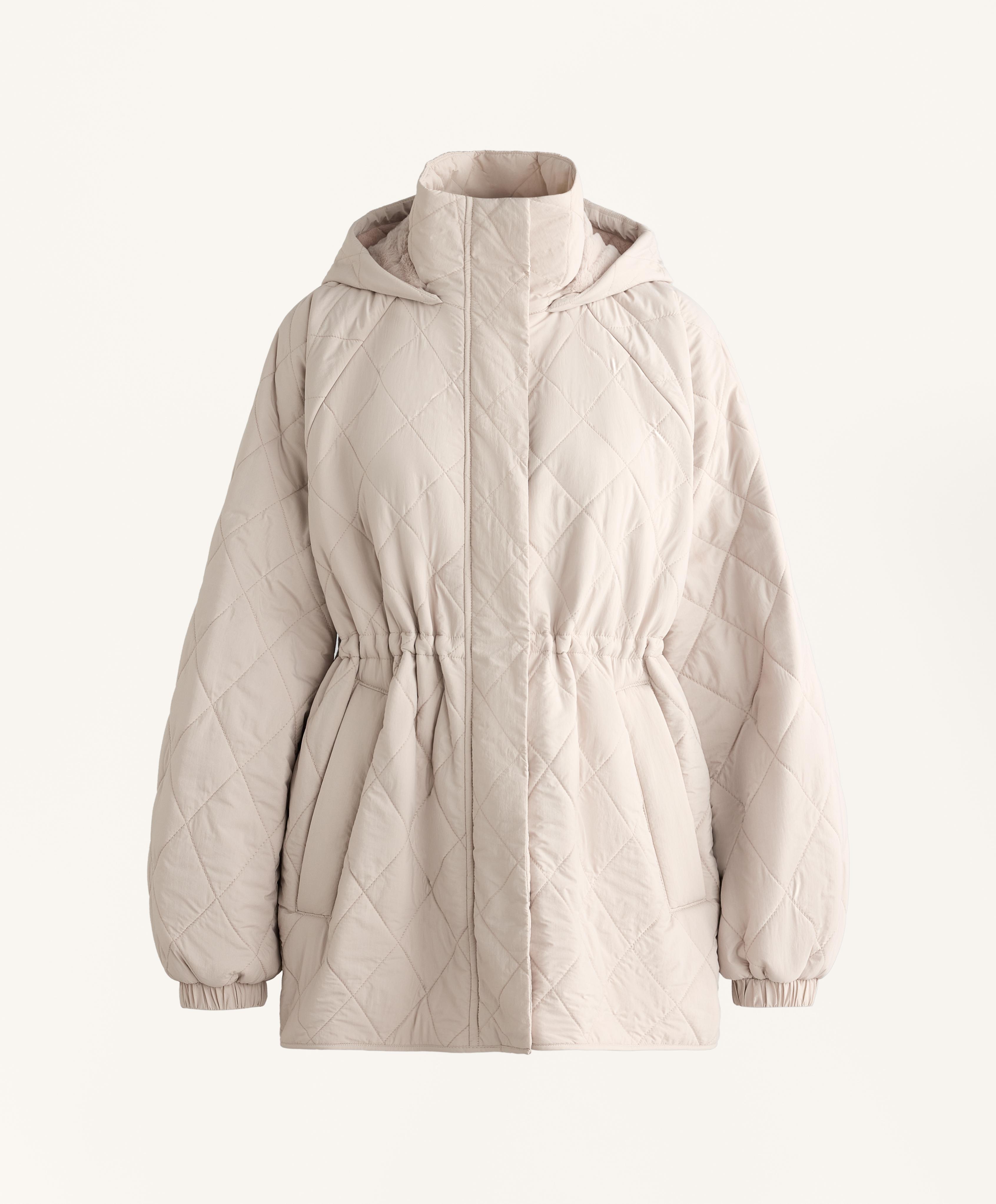 FELLEX® AEROGEL long padded jacket — PALE MINK