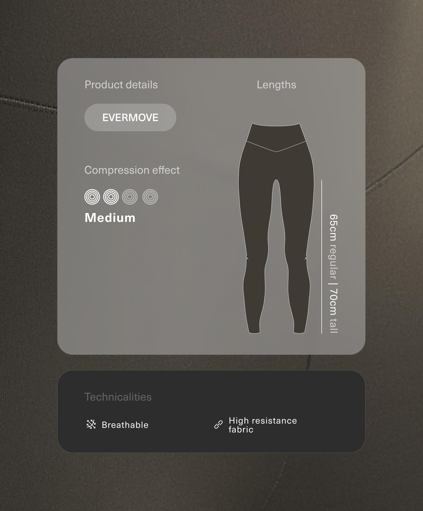 Evermove high-rise ankle-length leggings Evermove high-rise ankle-length leggings