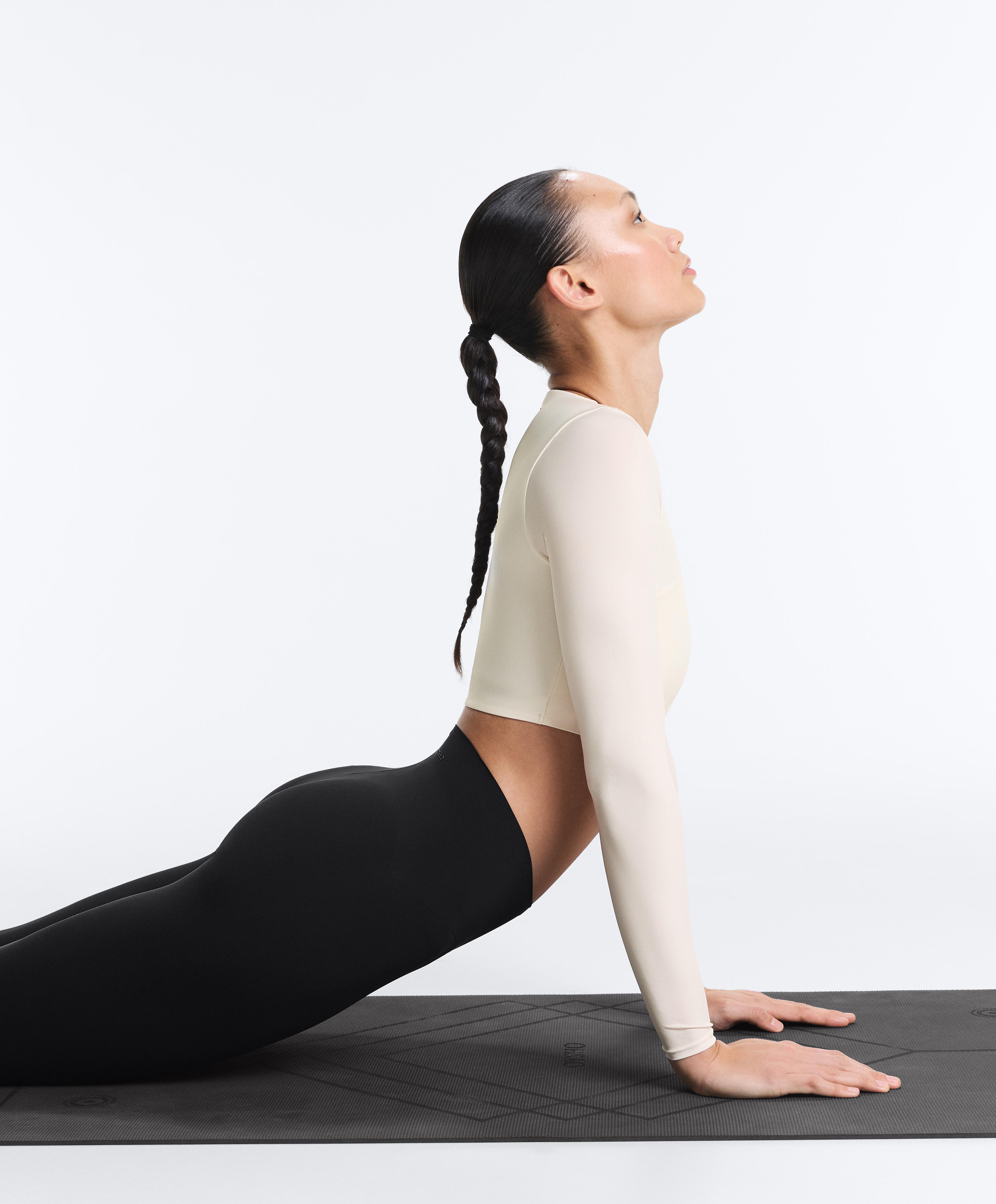 Light Touch long-sleeved T-shirt — PALE ECRU