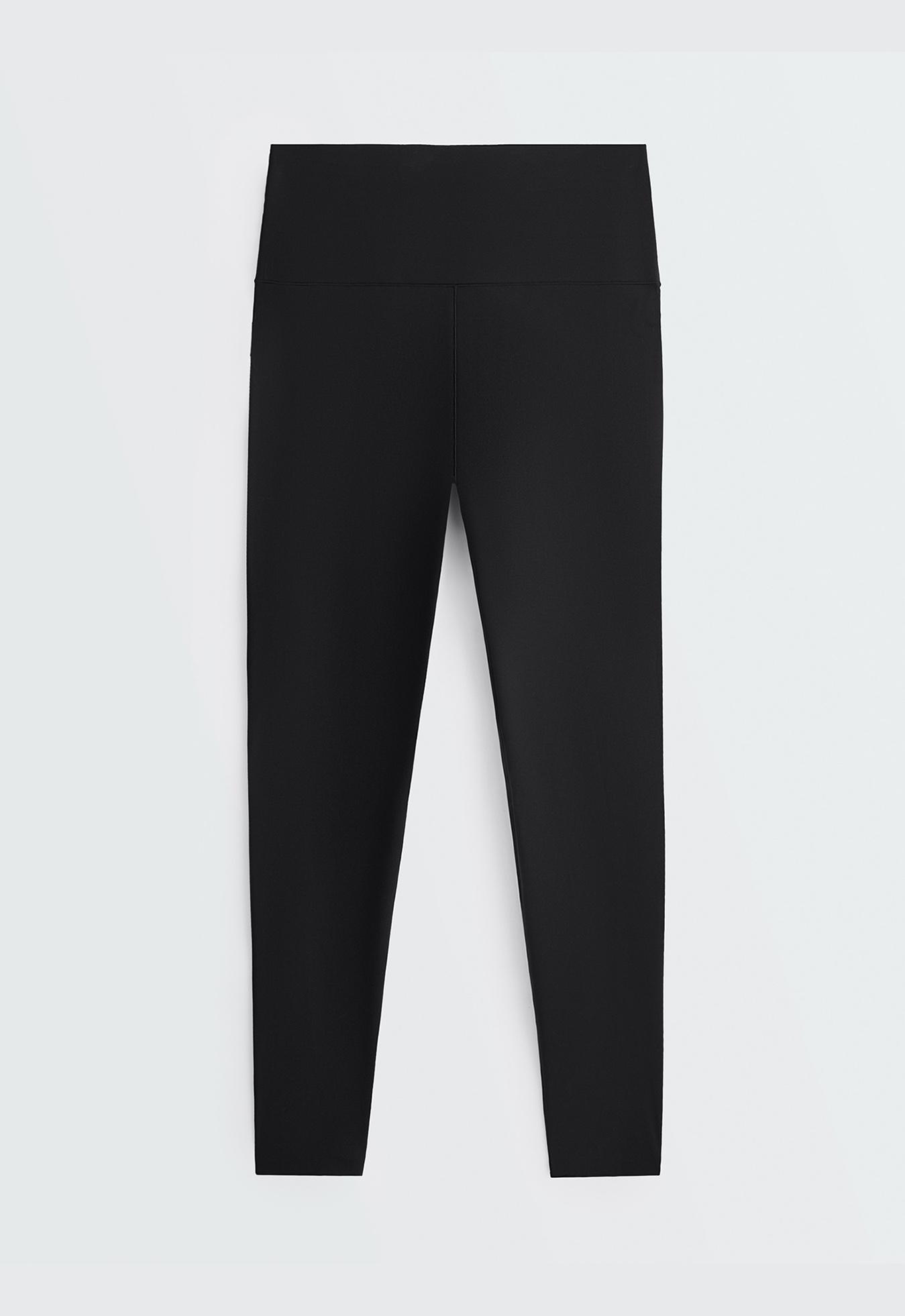 Perfect-adapt high-rise ankle-length leggings — BLACK
