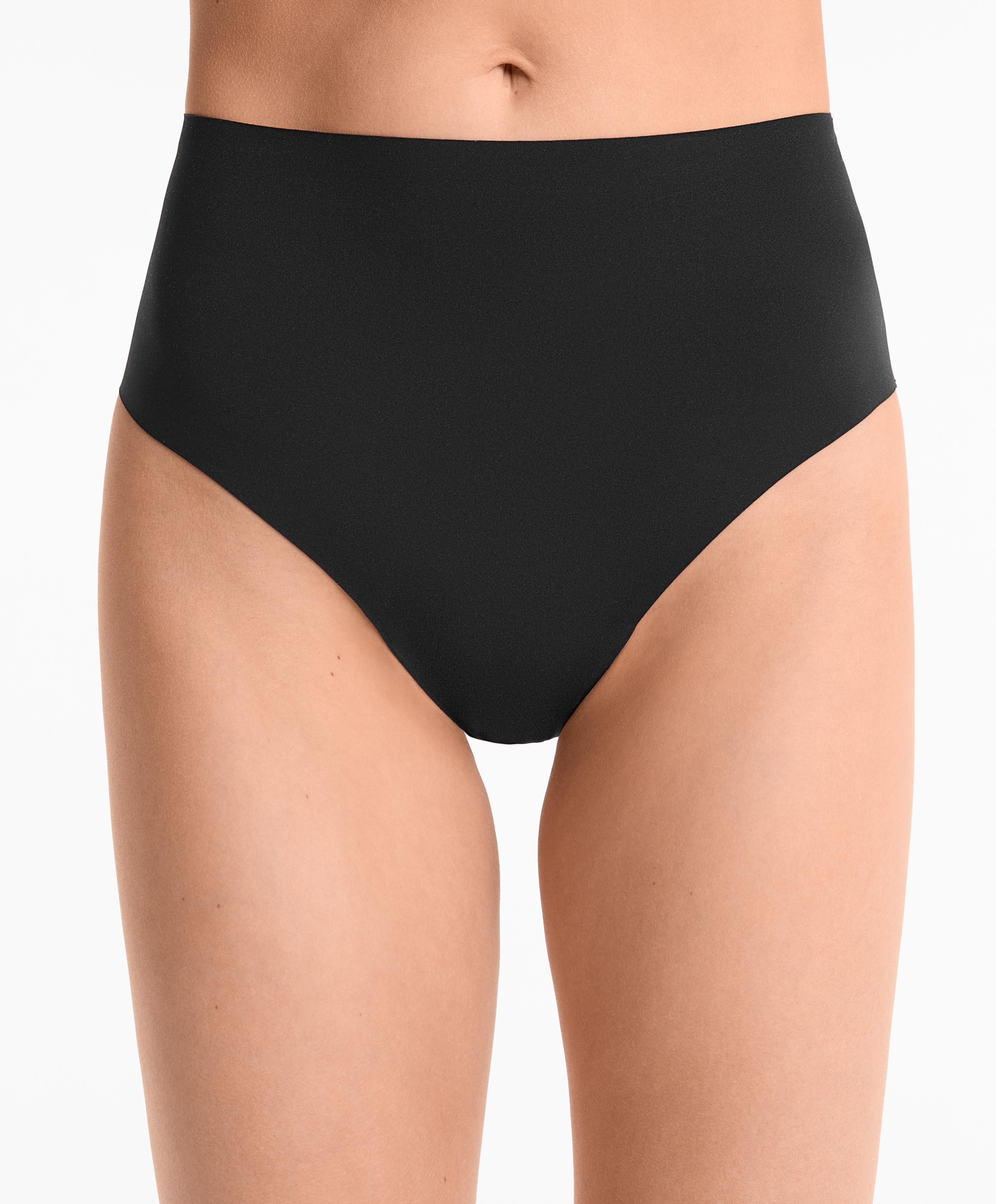 2 سروال عالي ثونغ غير مرئي ممزوج بالبولي أميد بتدعيم متوسط - تخفيضات 2 سروال عالي ثونغ غير مرئي ممزوج بالبولي أميد بتدعيم متوسط - تخفيضات