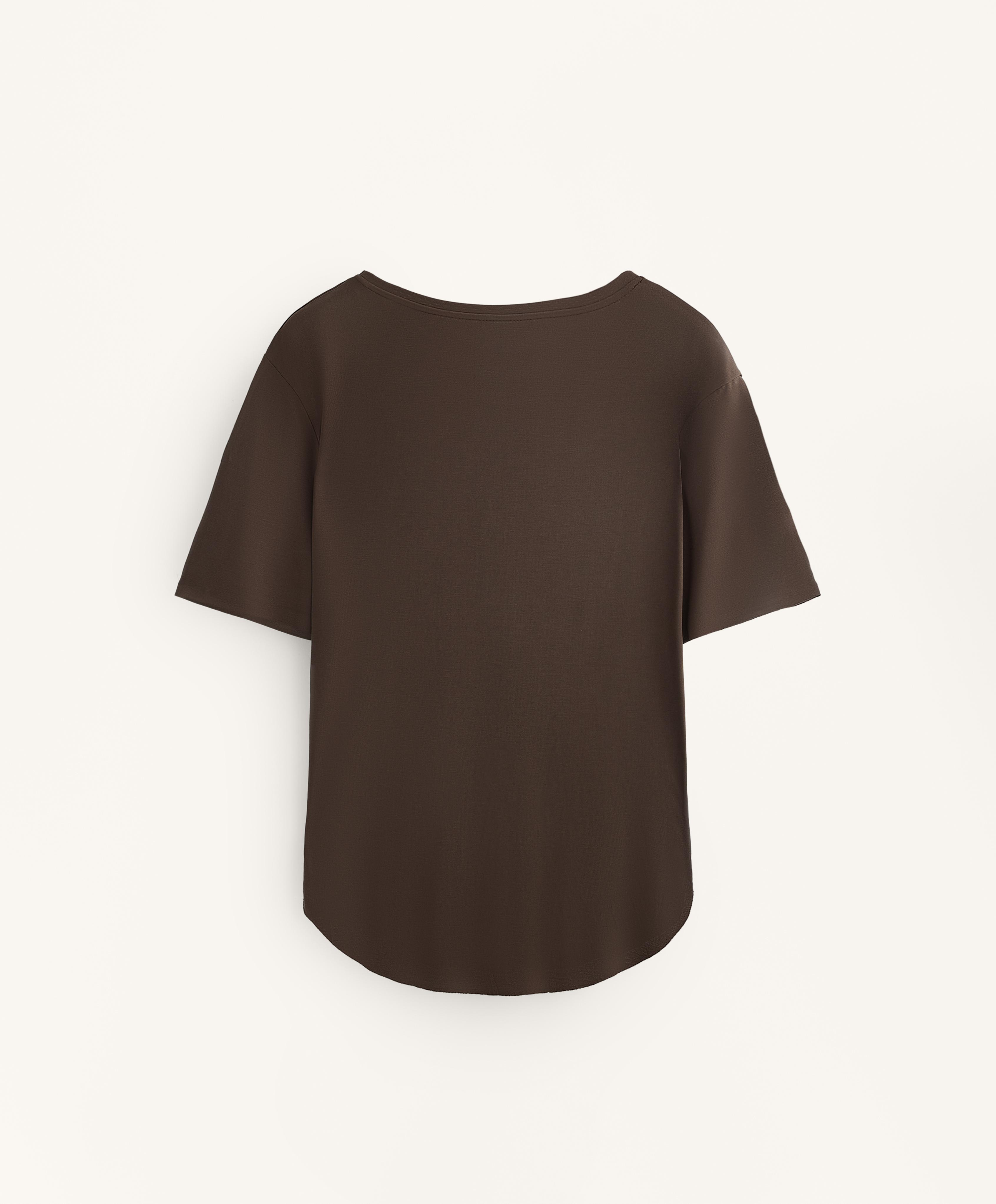 Short sleeve modal blend T-shirt