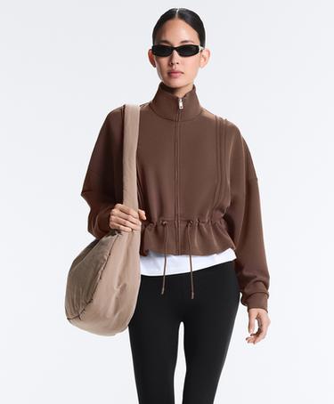 Knotted crossbody bag — MINK 5