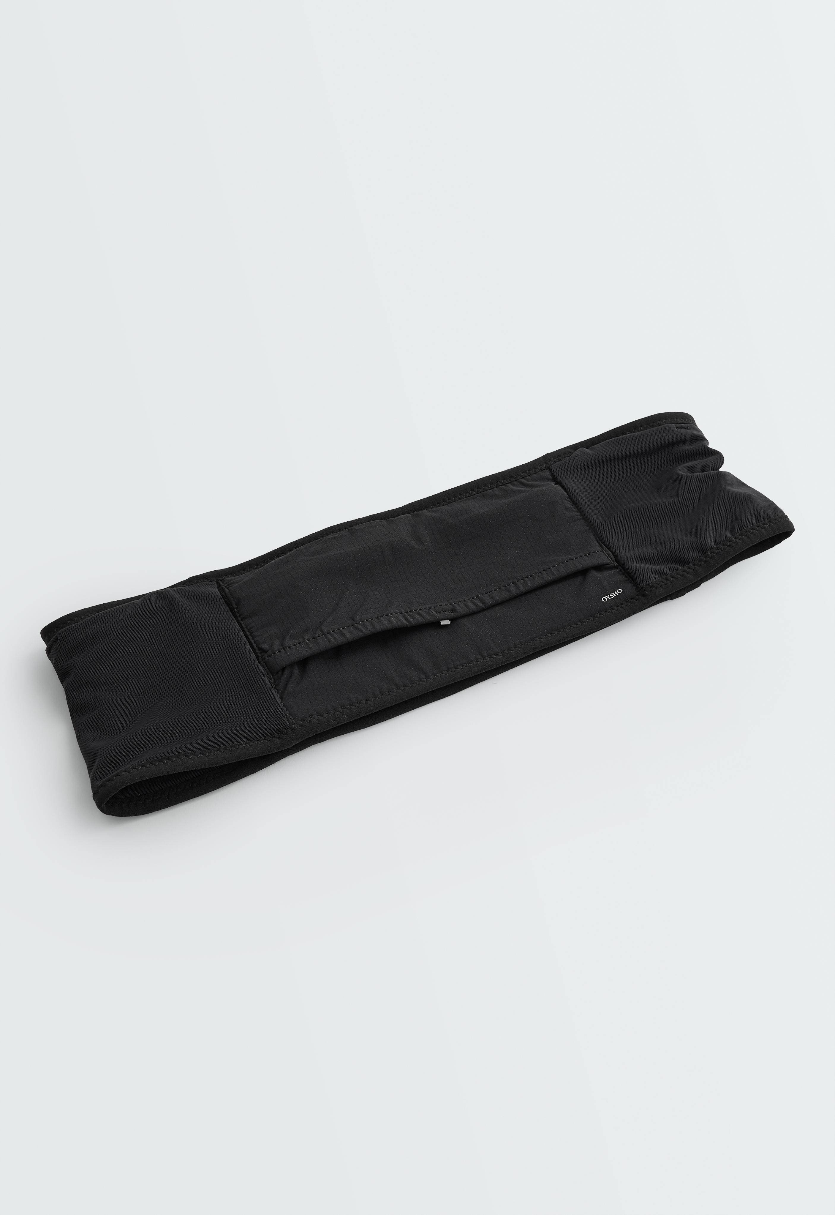 Running belt bag — BLACK