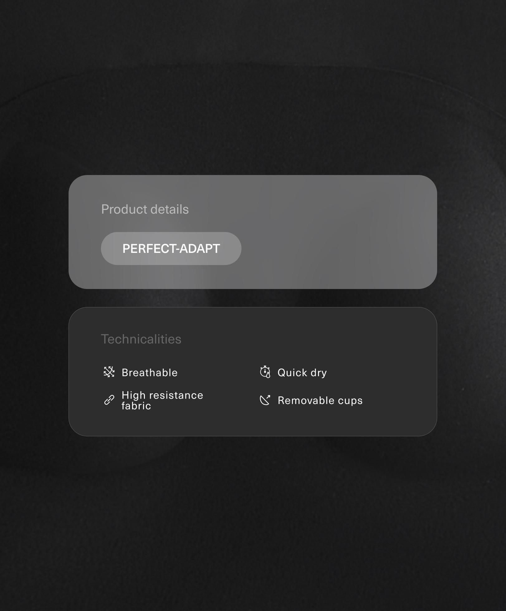 Tank top Perfect-adapt mesh Tank top Perfect-adapt mesh