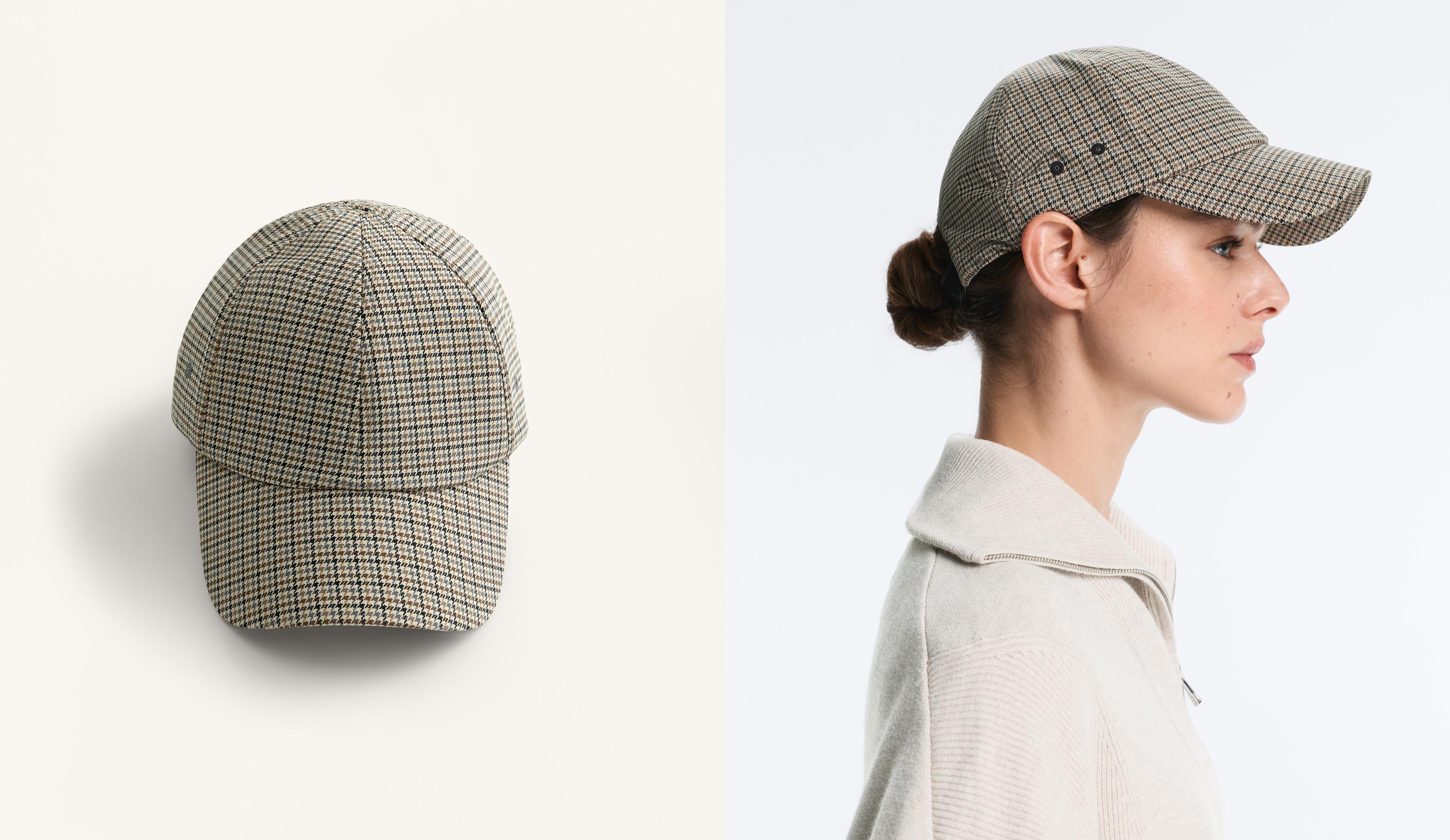 Cappellino pied de poule Cappellino pied de poule