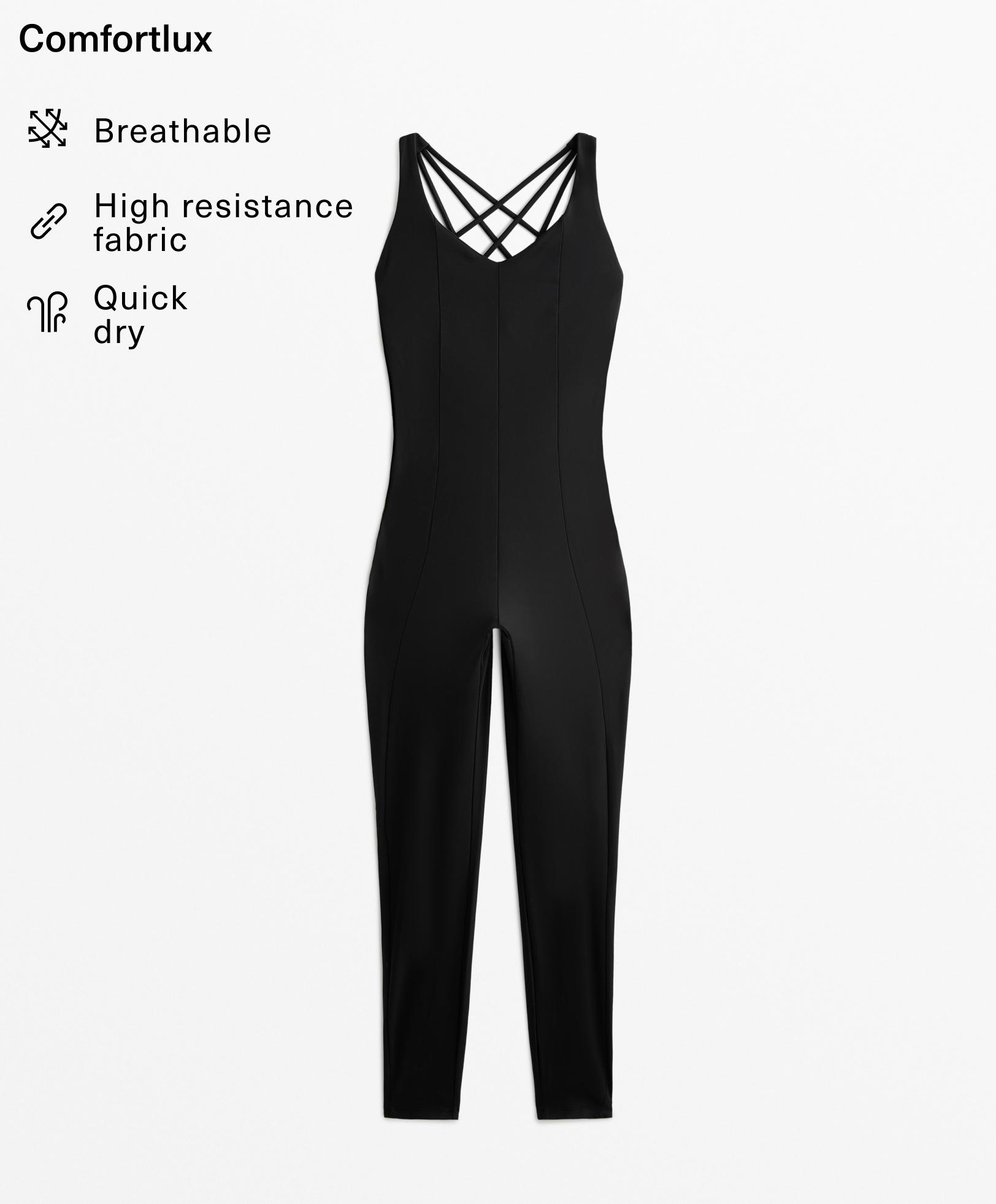 Lång jumpsuit comfortlux band - Rea
