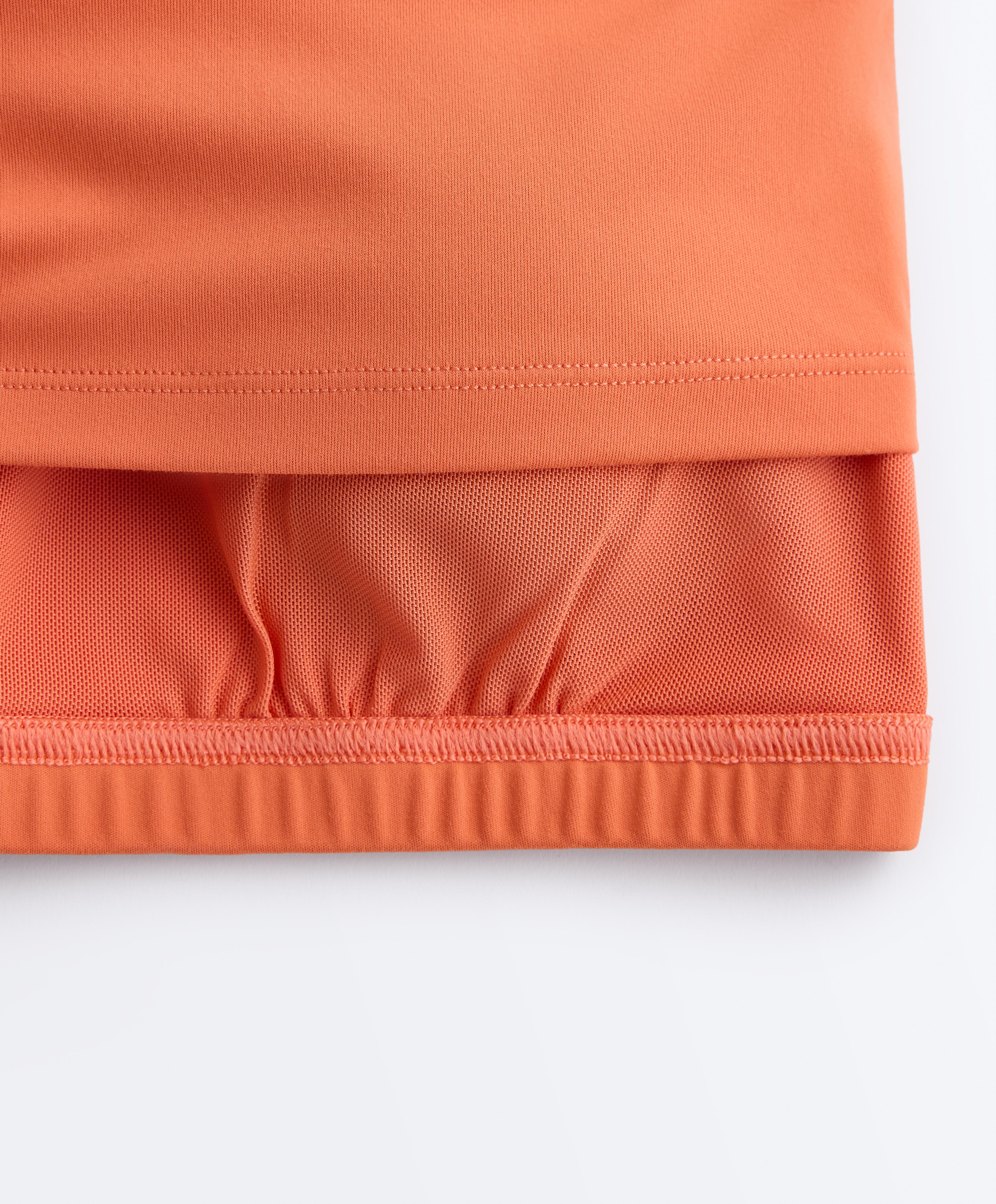 Comfortlux strappy tank top with cups — WASHED ORANGE