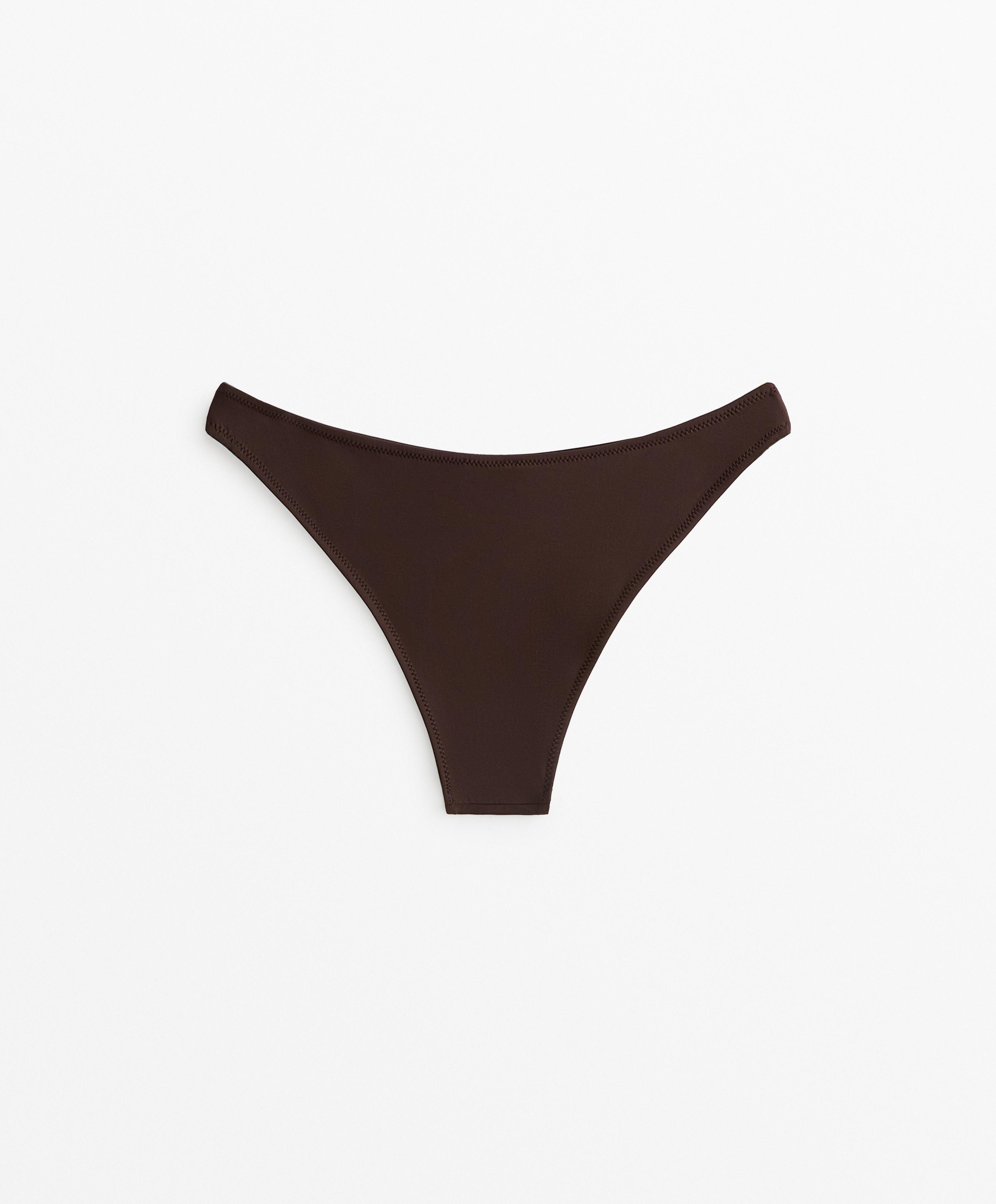 Bikini braga media corte U