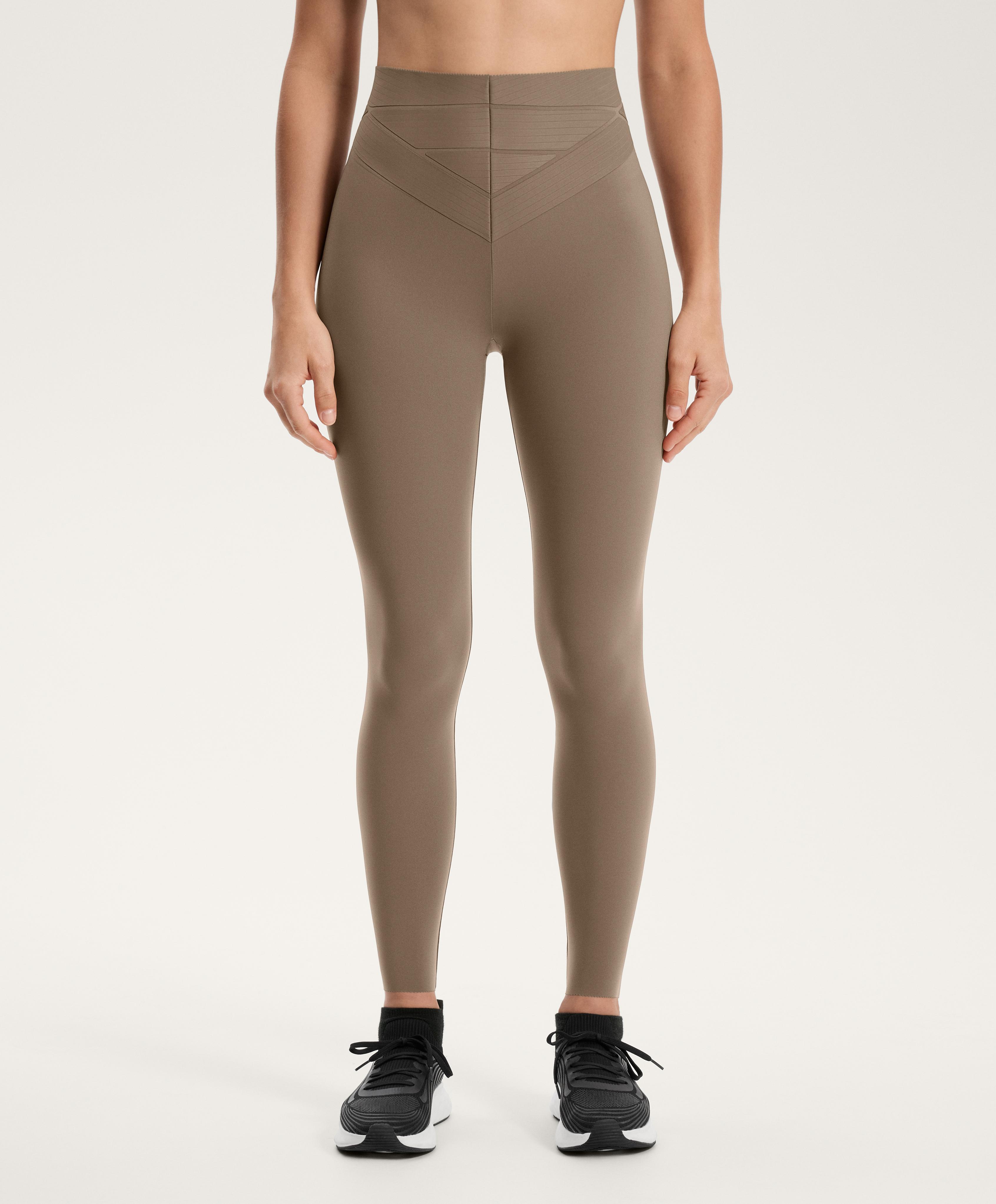 Leggings do kostki high rise Compressive ze wstawkami core control 65 cm Leggings do kostki high rise Compressive ze wstawkami core control 65 cm
