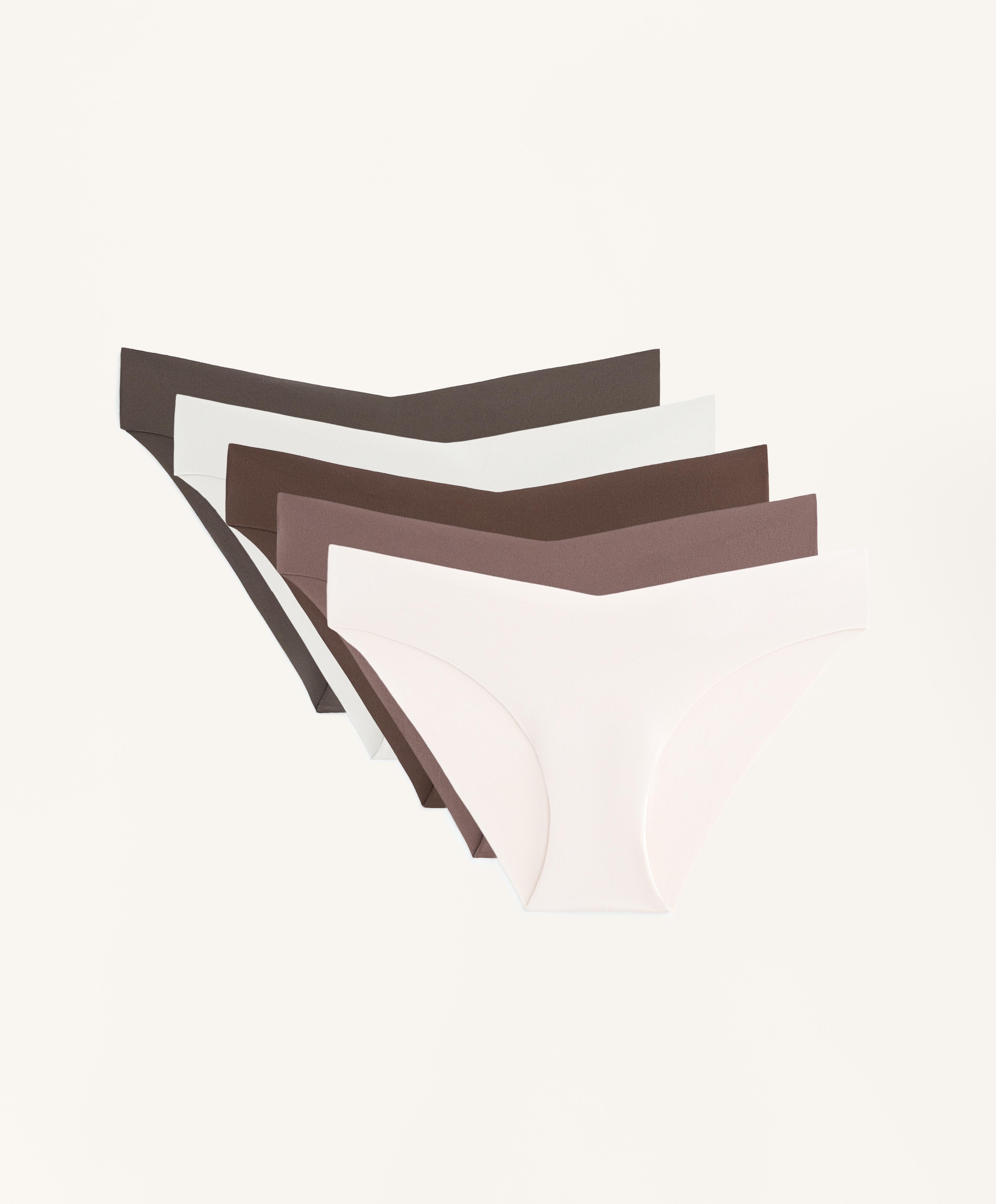 5 invisible V-cut polyamide blend classic briefs 5 invisible V-cut polyamide blend classic briefs