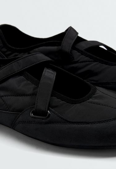 Sport ballet flat — BLACK 6