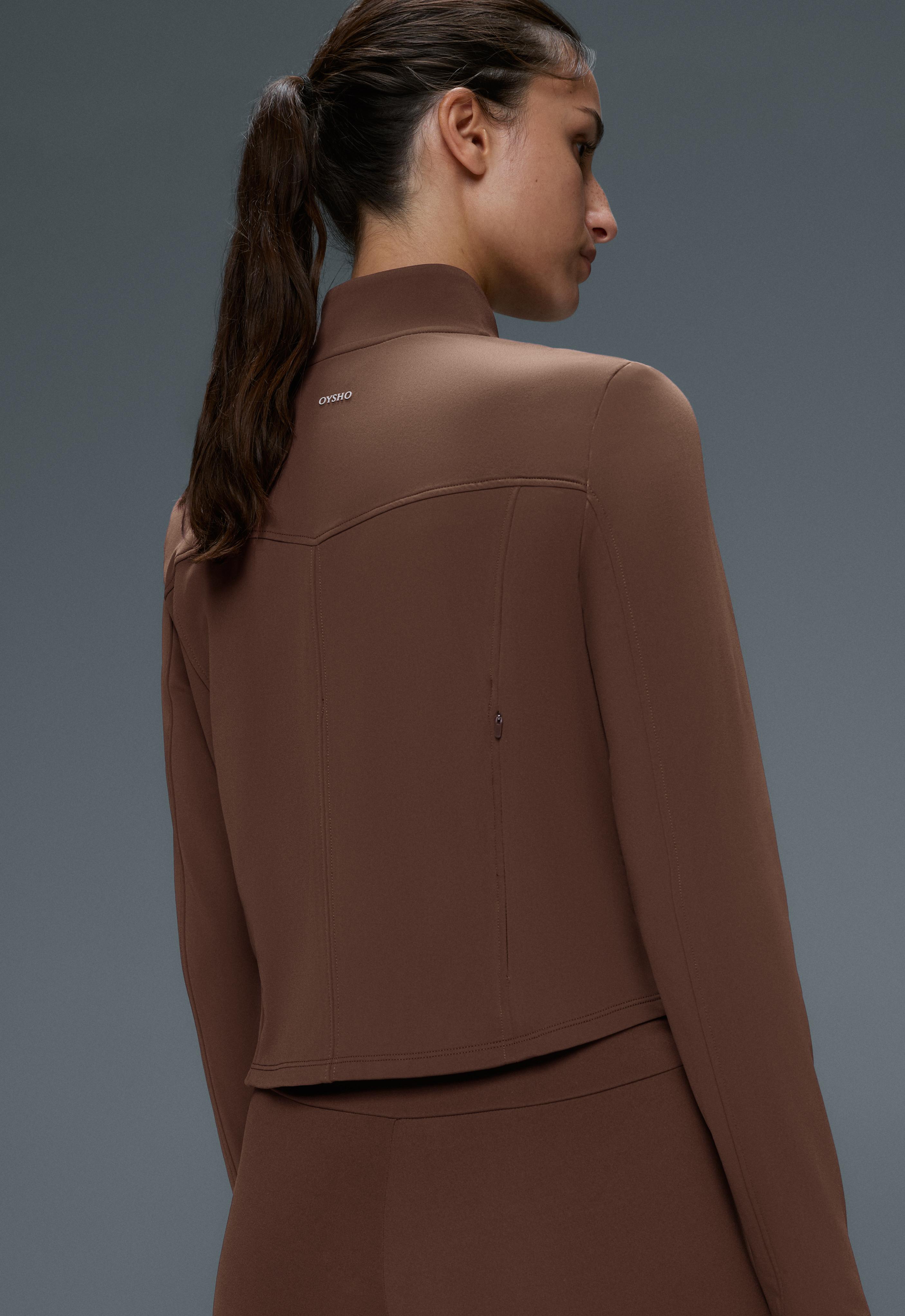 Light warm boxy technical jacket — COCOA