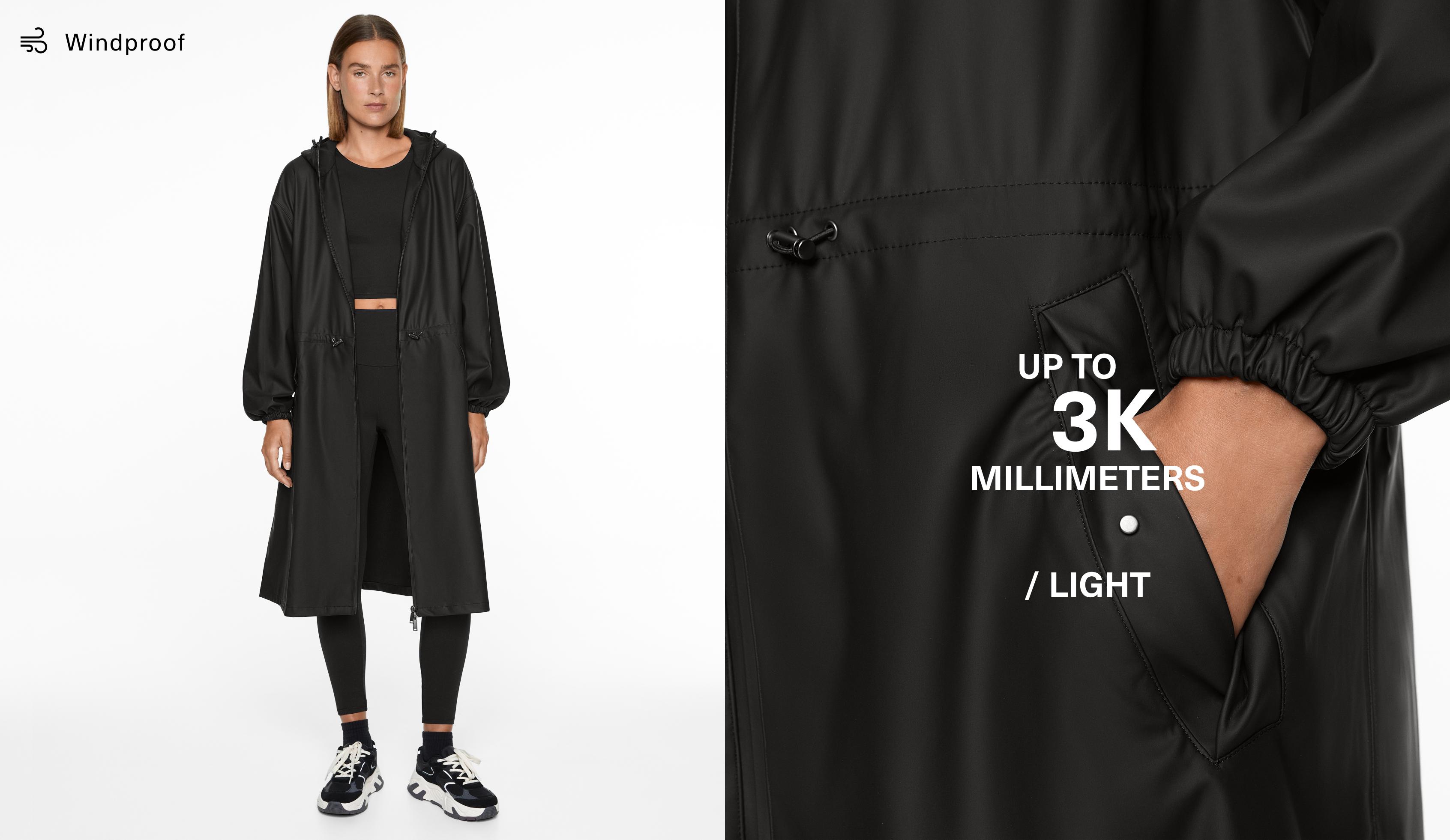 Lightweight 3k water-resistant jacket