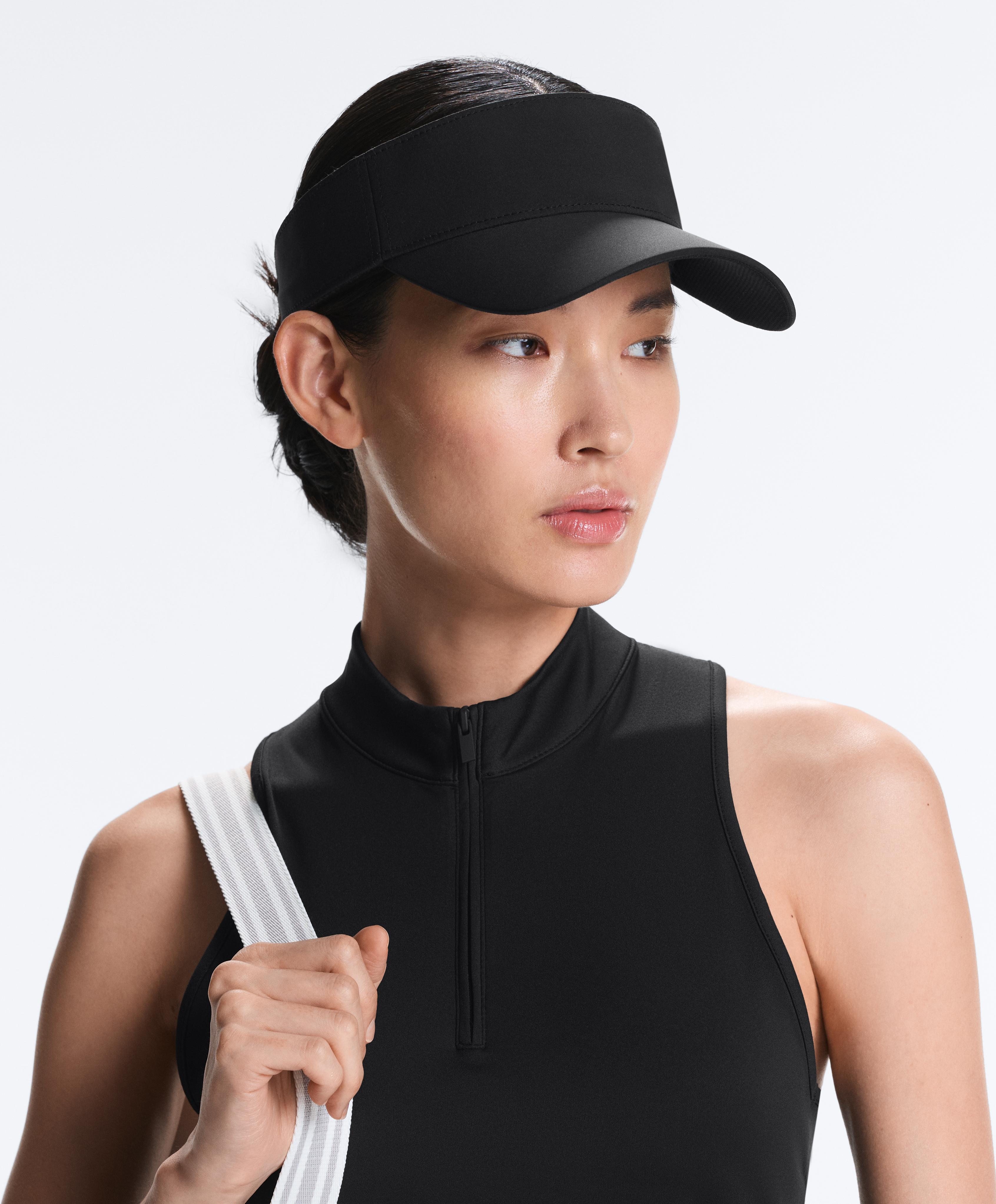 Sports visor — BLACK