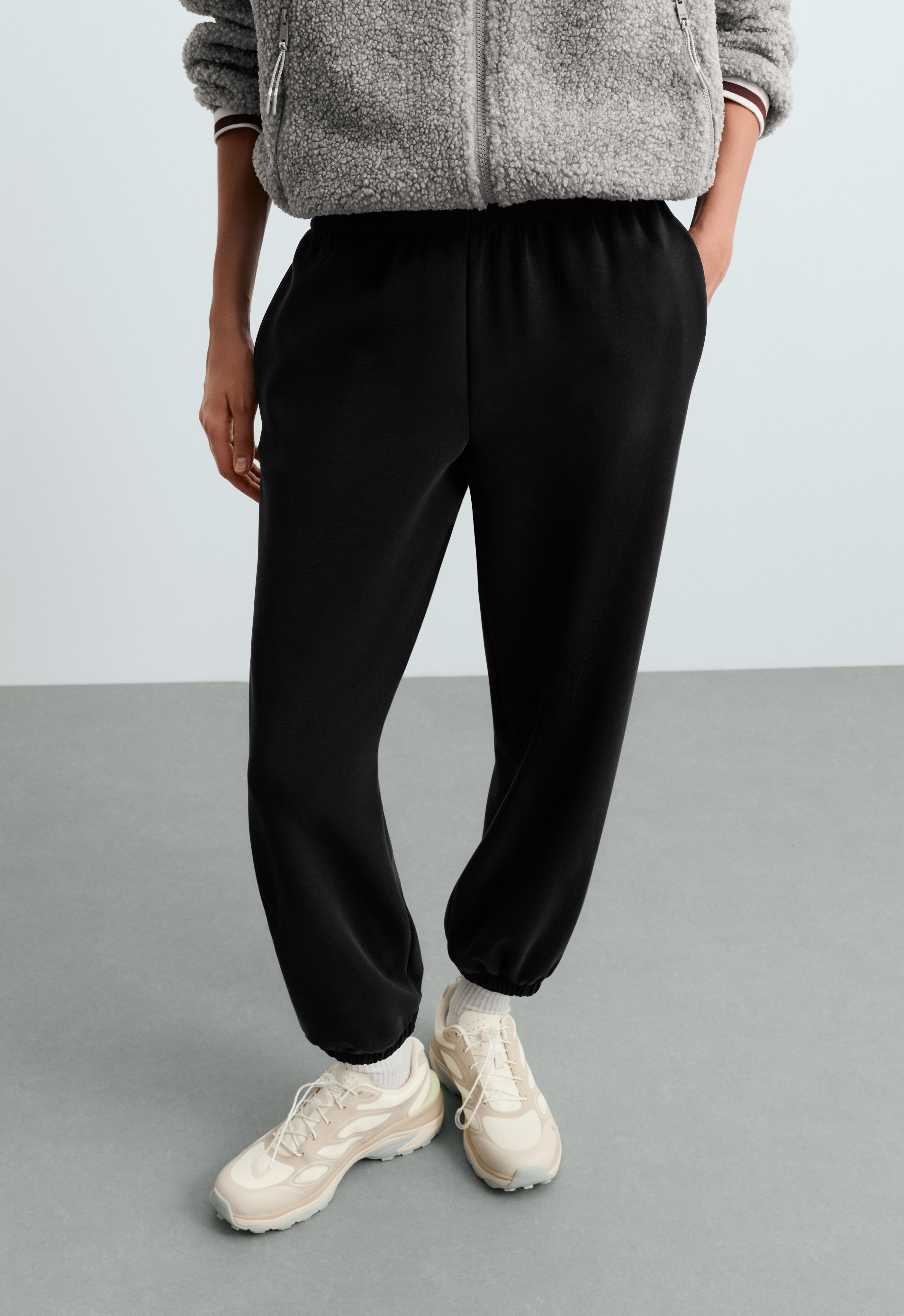 Pantalón jogger con modal brushed Pantalón jogger con modal brushed
