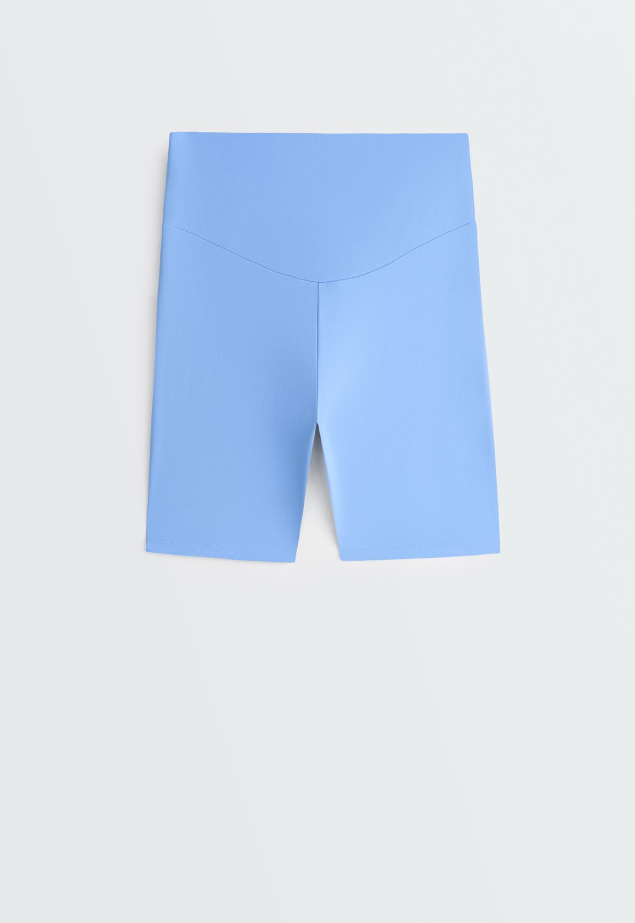 Leggings biker high rise comfortlux 20 cm — PALE LAVENDER BLUE