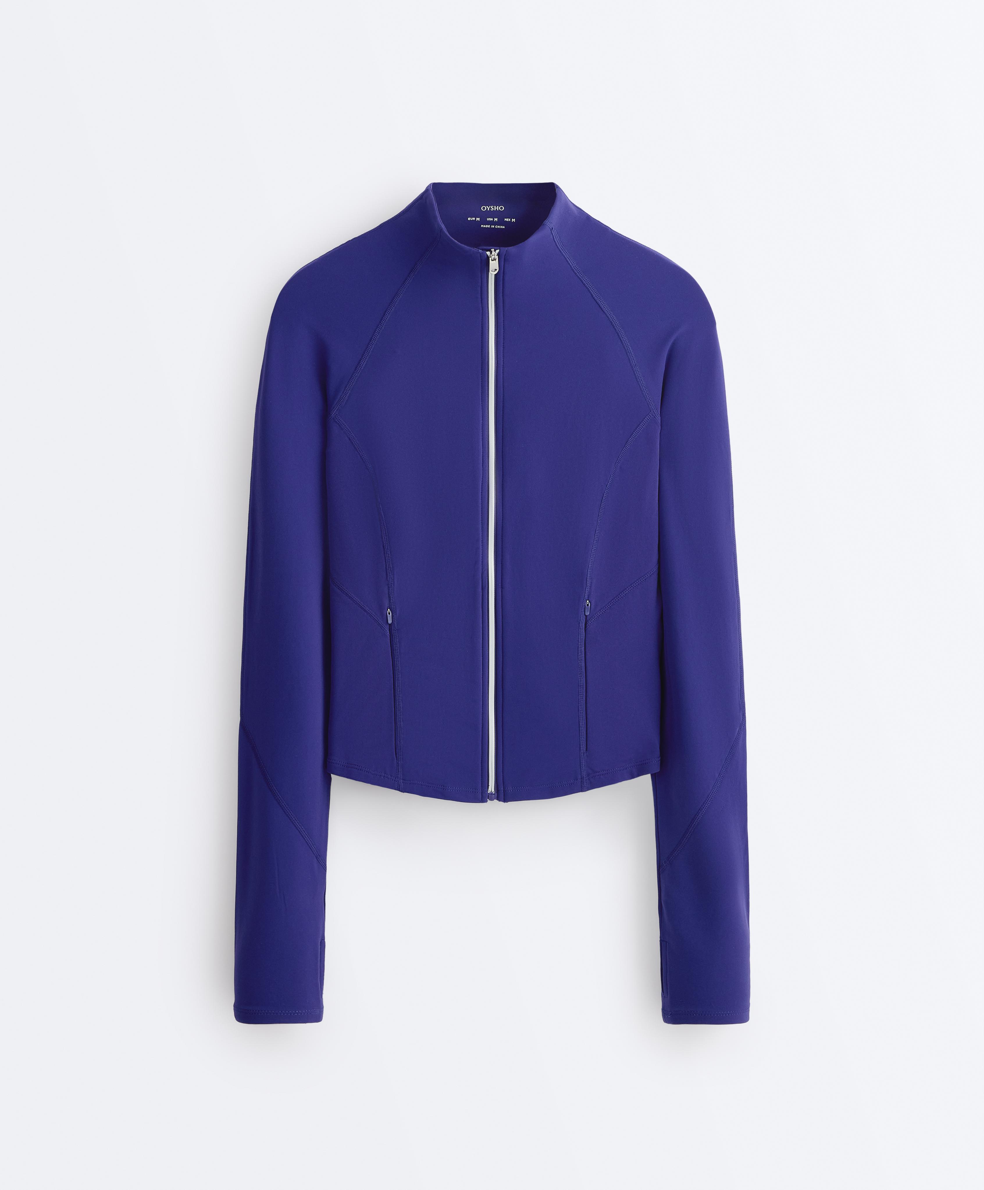 Light warm technical jacket — COBALT