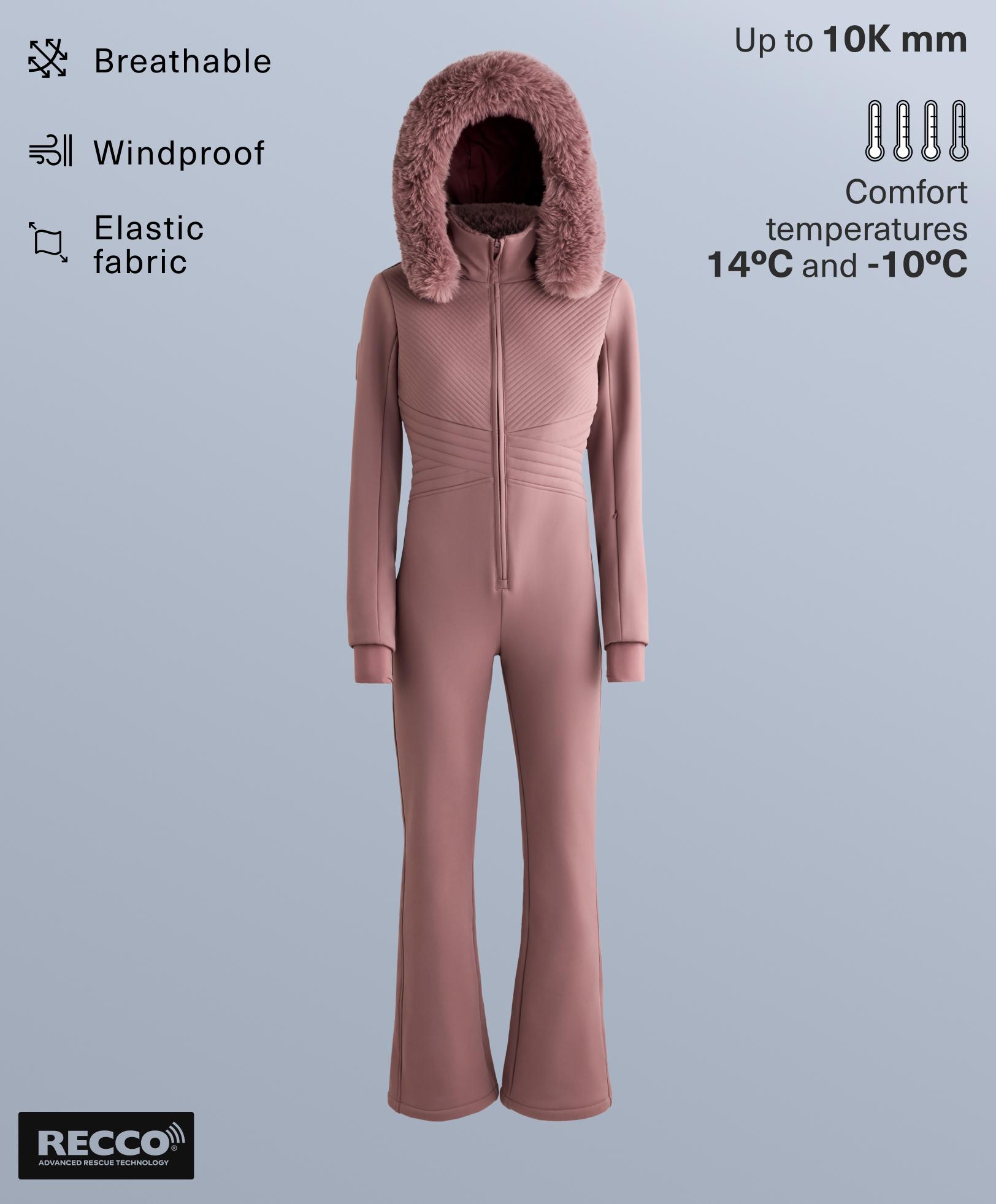 Water-resistant fitted stretch SKI jumpsuit Water-resistant fitted stretch SKI jumpsuit