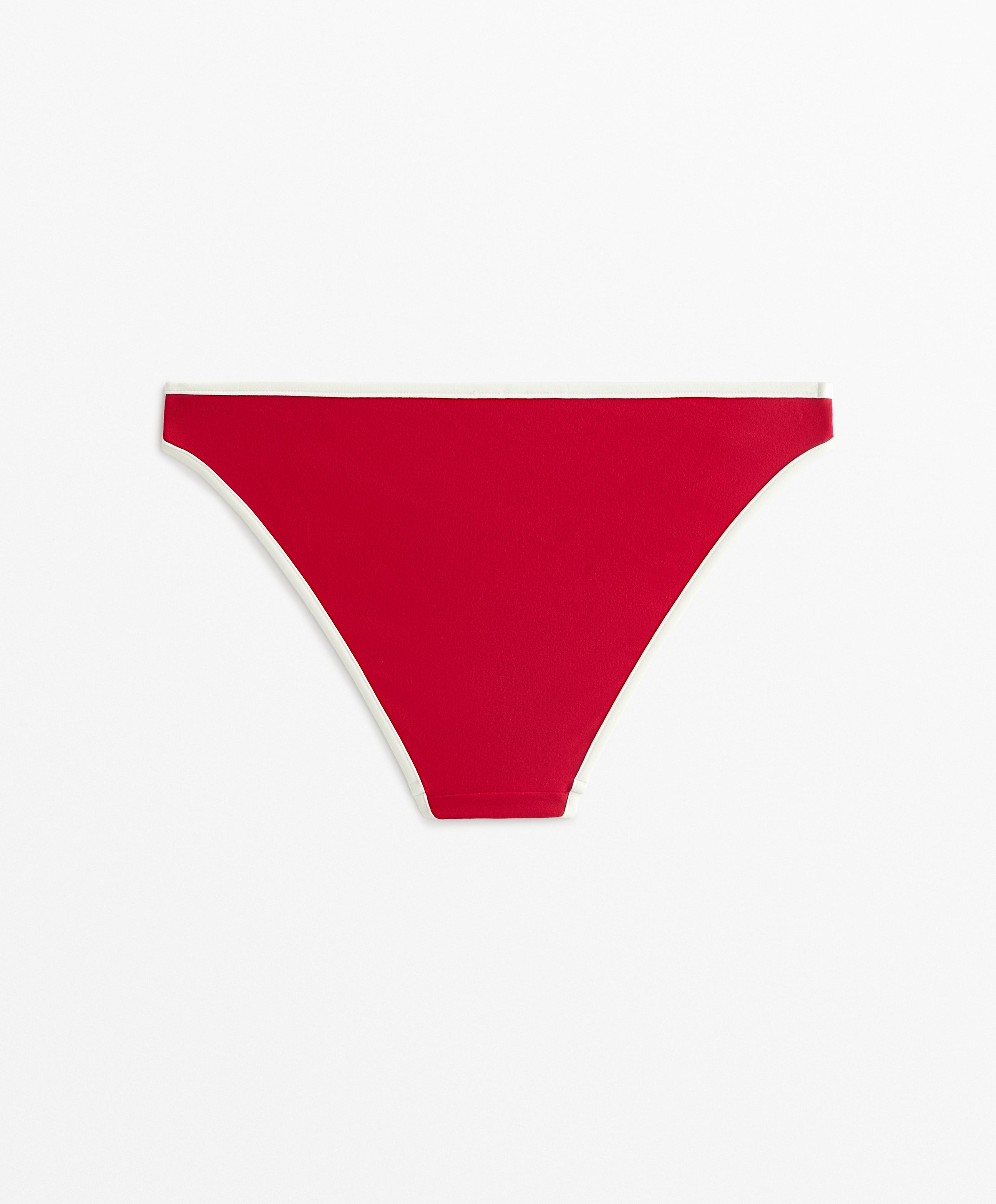 Contrast trim classic bikini briefs