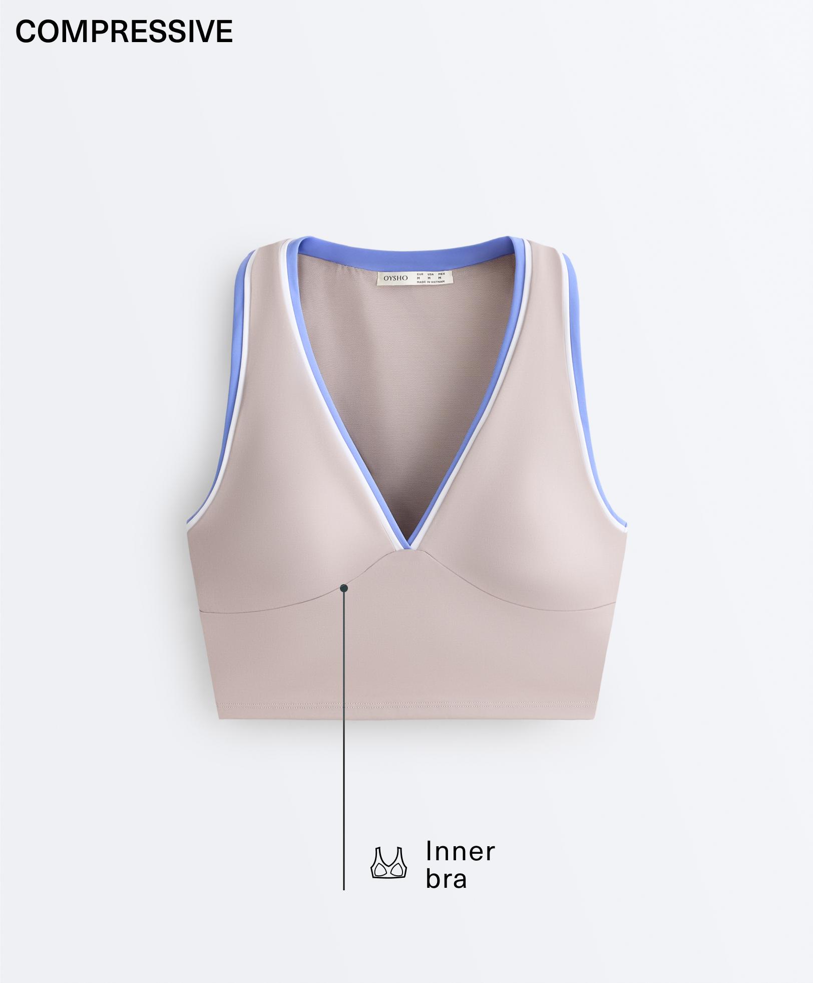 Tank top Compressive contraste Tank top Compressive contraste