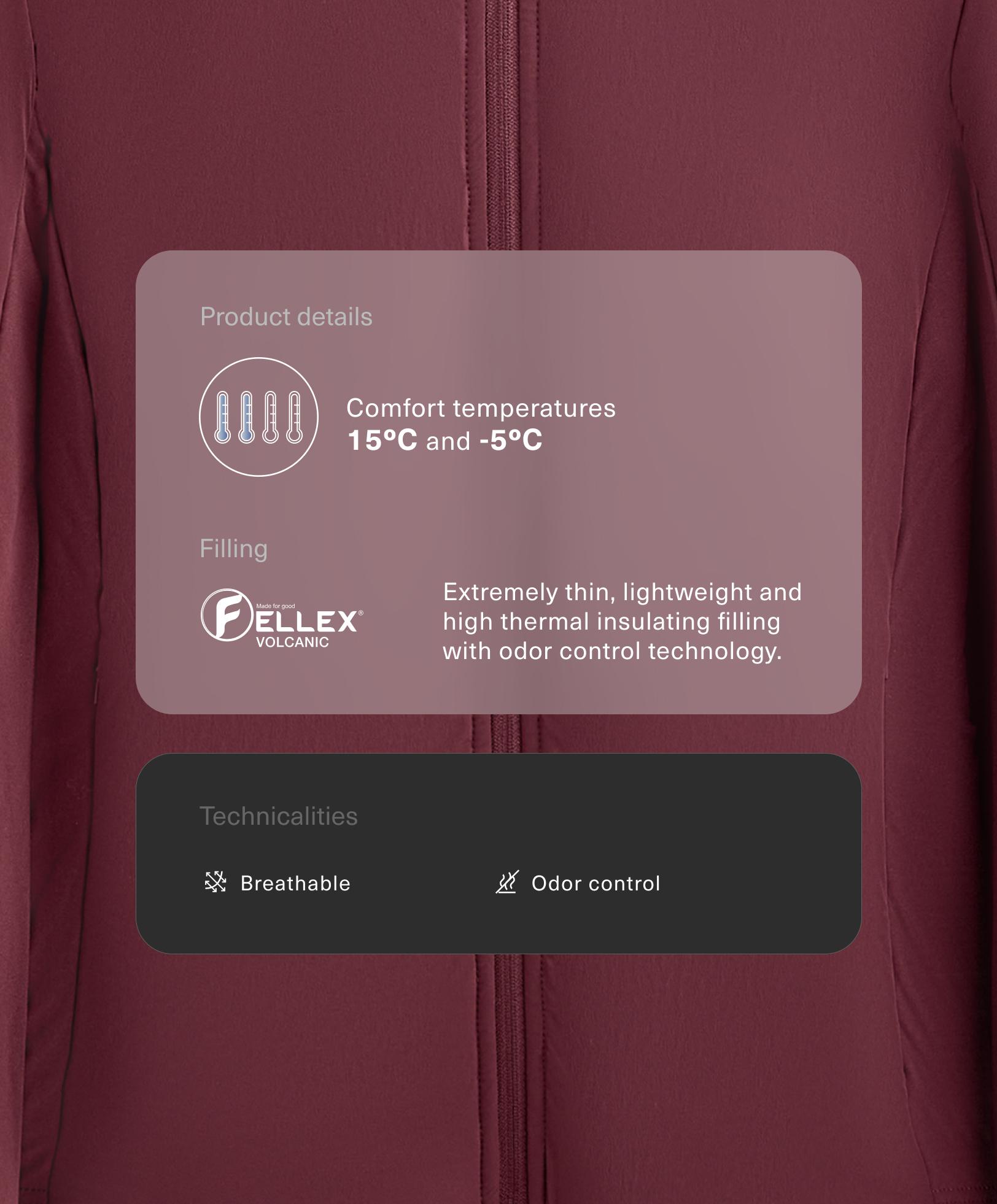 Technická prešívaná bunda FELLEX® Volcanic - Zľava