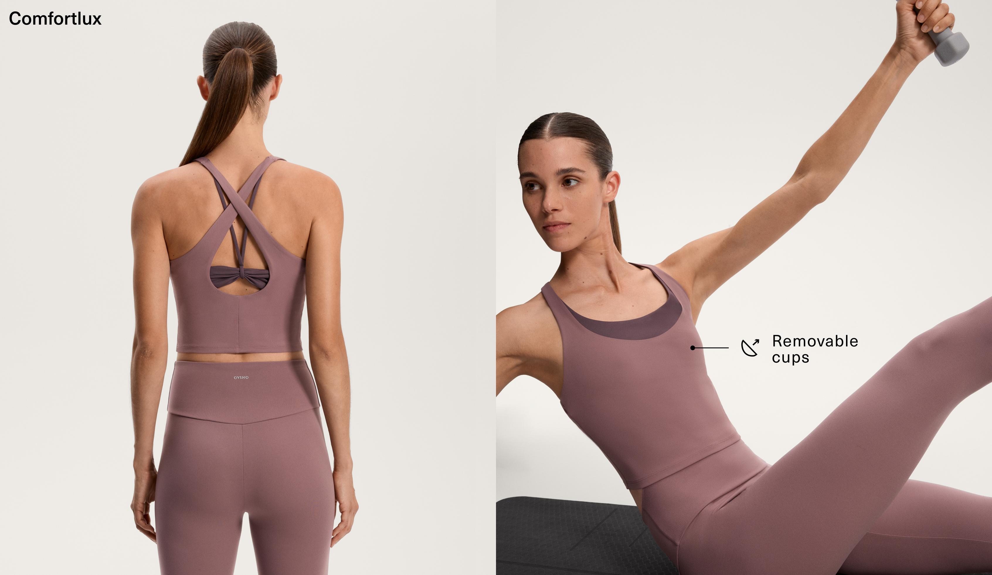 Comfortlux overlay tank top