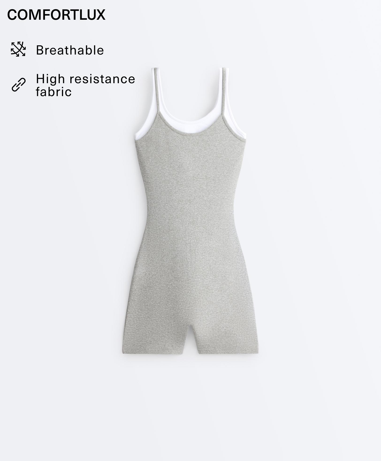 Jumpsuit corto Comfortlux superposición vigoré